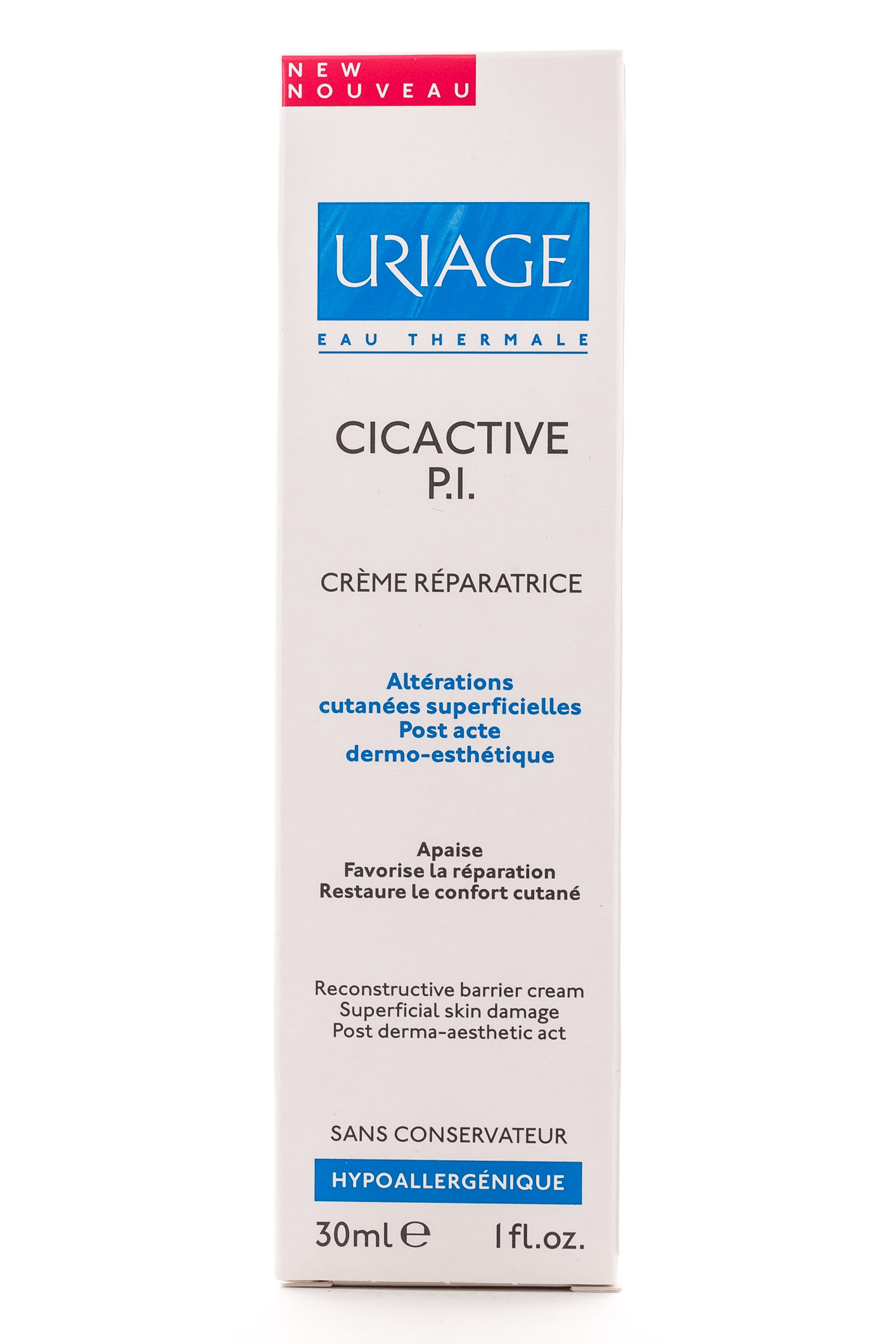 Урьяж Цикактив P.I. Восстанавливающий крем 30 мл (Uriage, Cicactive) фото 3