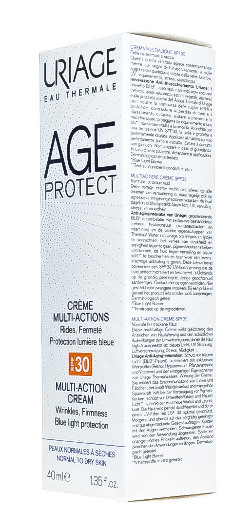 Урьяж Многофункциональный крем SPF 30, 40 мл (Uriage, Age Protect) фото 2
