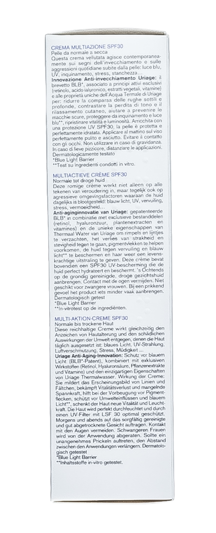 Урьяж Многофункциональный крем SPF 30, 40 мл (Uriage, Age Protect) фото 3