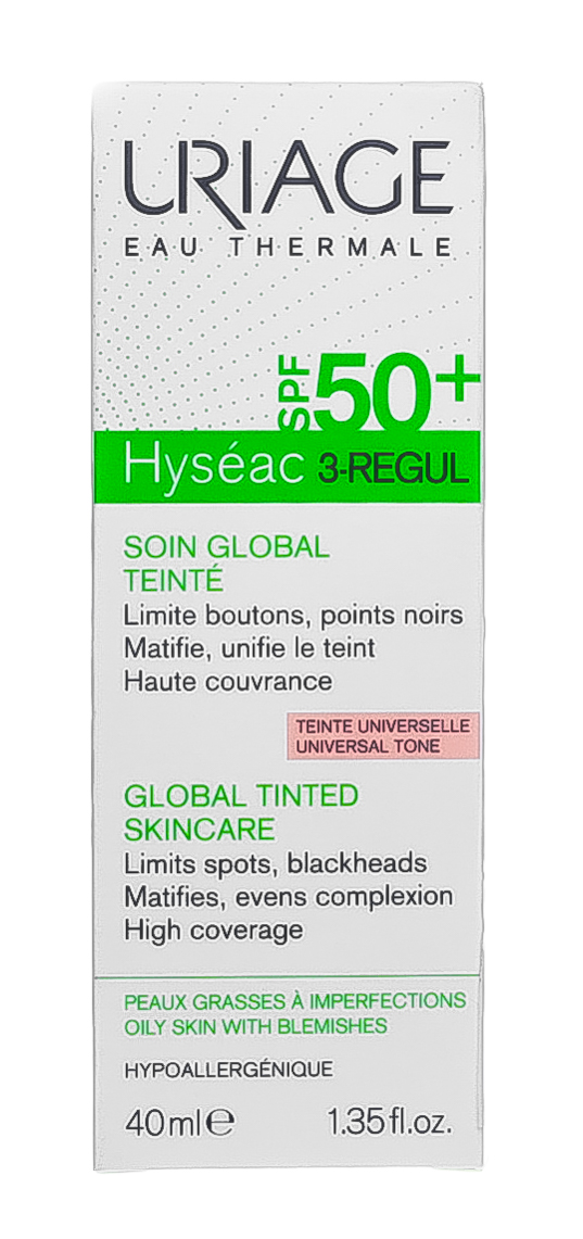 Урьяж Исеак 3-Regul Универсальный тональный уход SPF 50, 40 мл (Uriage, Hyseac) фото 1
