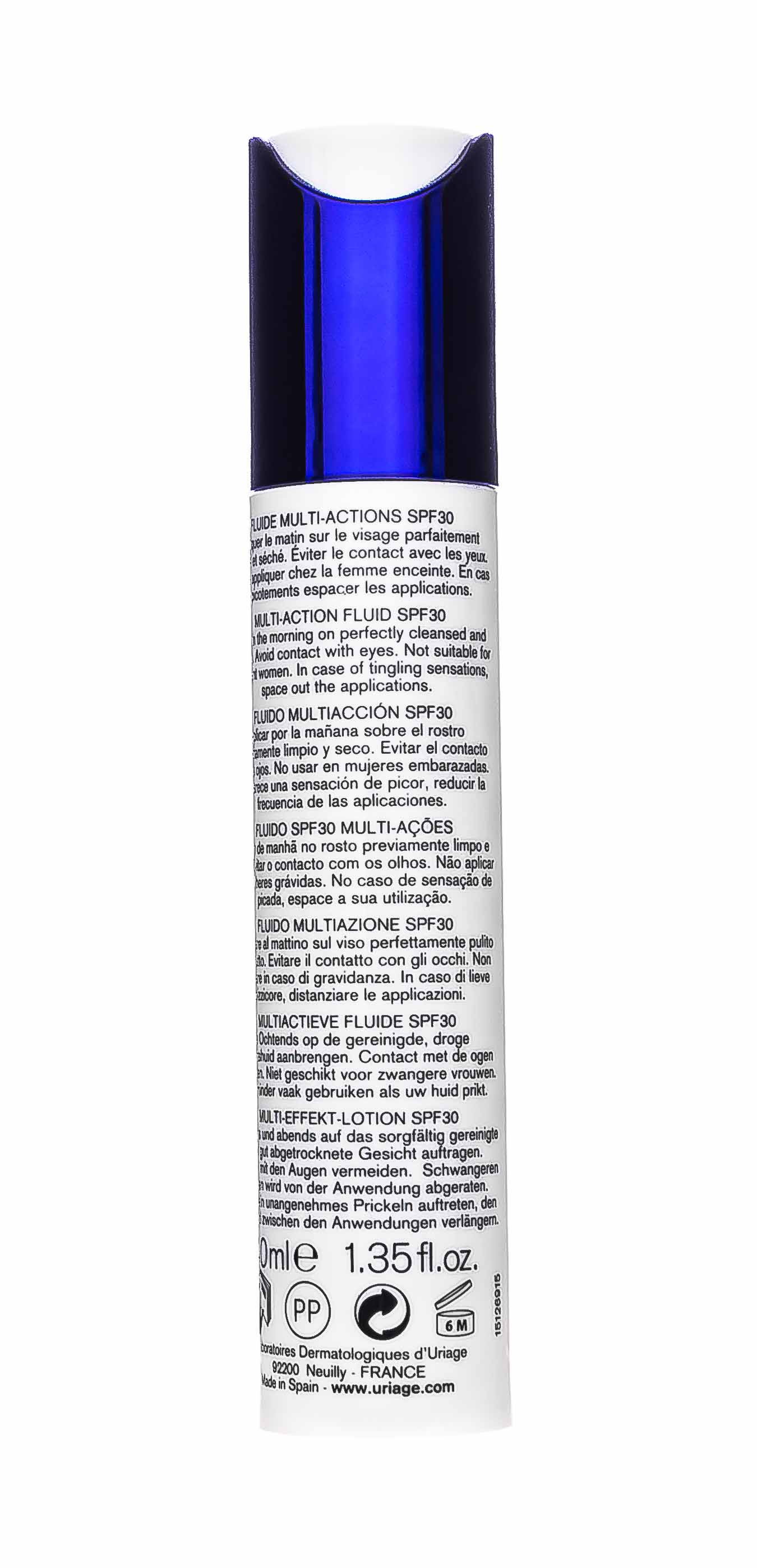 Урьяж Эйдж Протект Многофункциональная дневная эмульсия SPF30, 40 мл (Uriage, Age Protect) фото 7