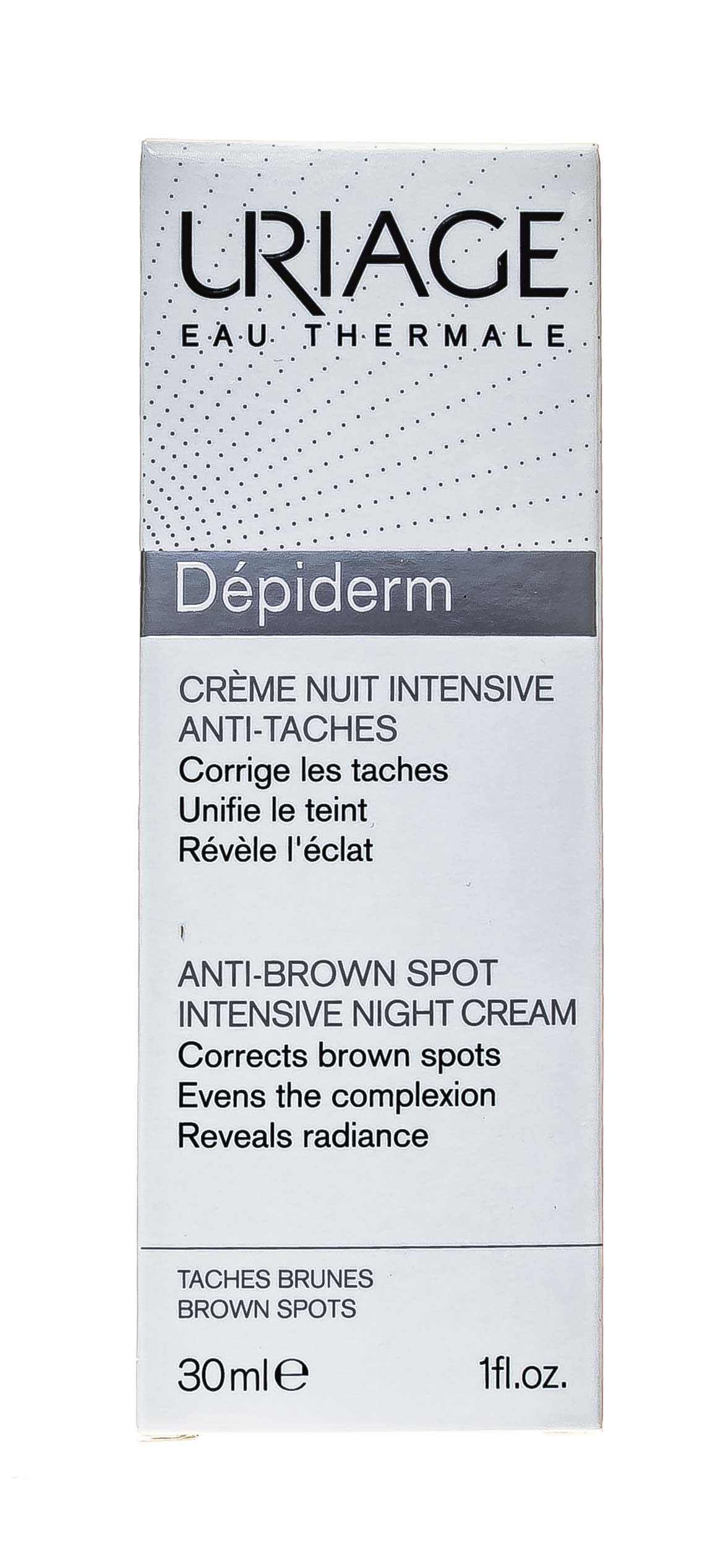Урьяж Интенсивный ночной крем против пигментных пятен, 30 мл (Uriage, Depiderm) Урьяж Интенсивный ночной крем против пигментных пятен, 30 мл (Uriage, Depiderm) фото 1