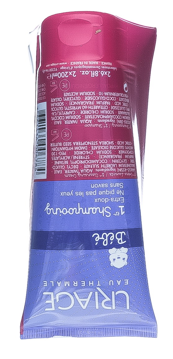 Урьяж Набор Первый Шампунь 200мл+ Первый Очищающий пенящийся крем 200 мл (Uriage, Детская гамма) фото 1