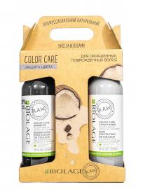 Matrix Набор Biolage R.A.W. Color Care защита цвета Шампунь 325 мл  Кондиционер 325 мл. фото