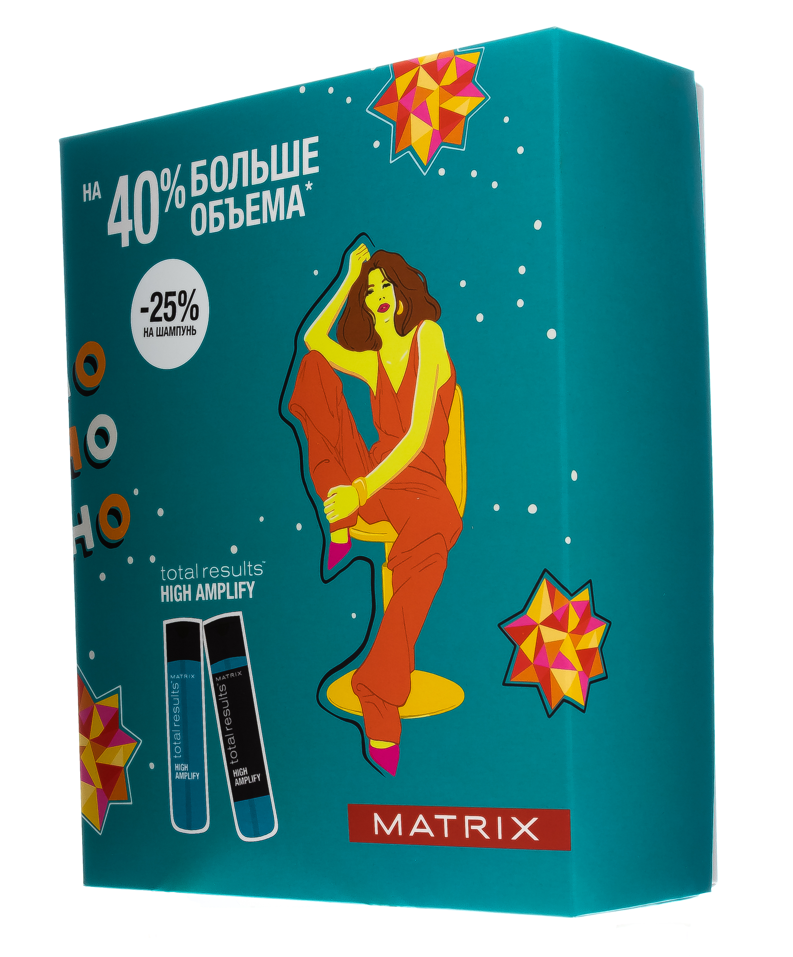 Матрикс Подарочный Набор для объема волос High Amplify Шампунь с протеинами, 300 мл + Кондиционер с протеинами, 300 мл (Matrix, Total results High Amplify) Матрикс Подарочный Набор для объема волос High Amplify Шампунь с протеинами, 300 мл + Кондиционер с протеинами, 300 мл (Matrix, Total results High Amplify) фото 2