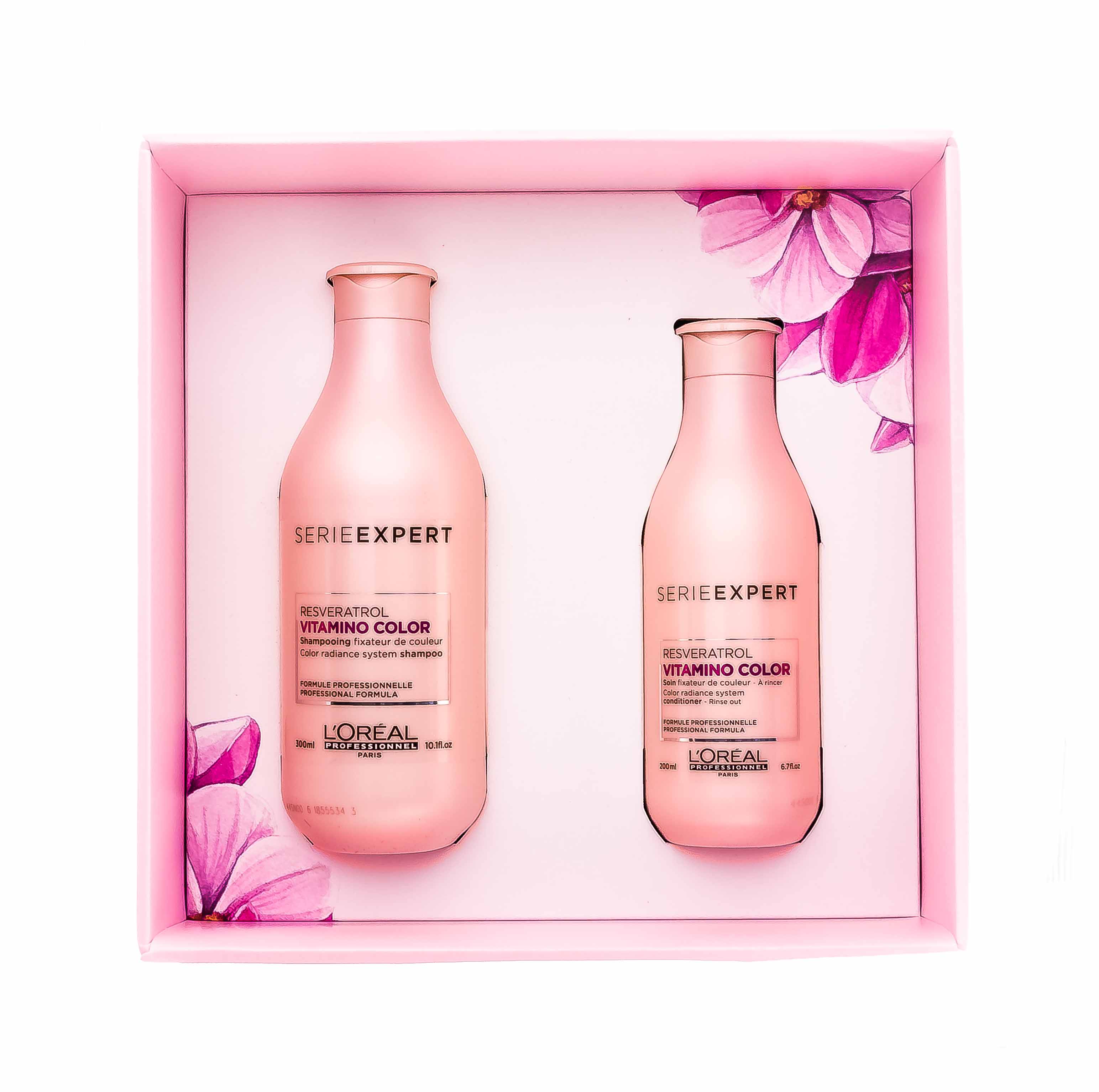 Лореаль Профессионель Весенний Набор Витамино: Шампунь для окрашенных волос, 300 мл + Смываемый Уход, 200 мл (L'oreal Professionnel, Serie Expert) фото 8