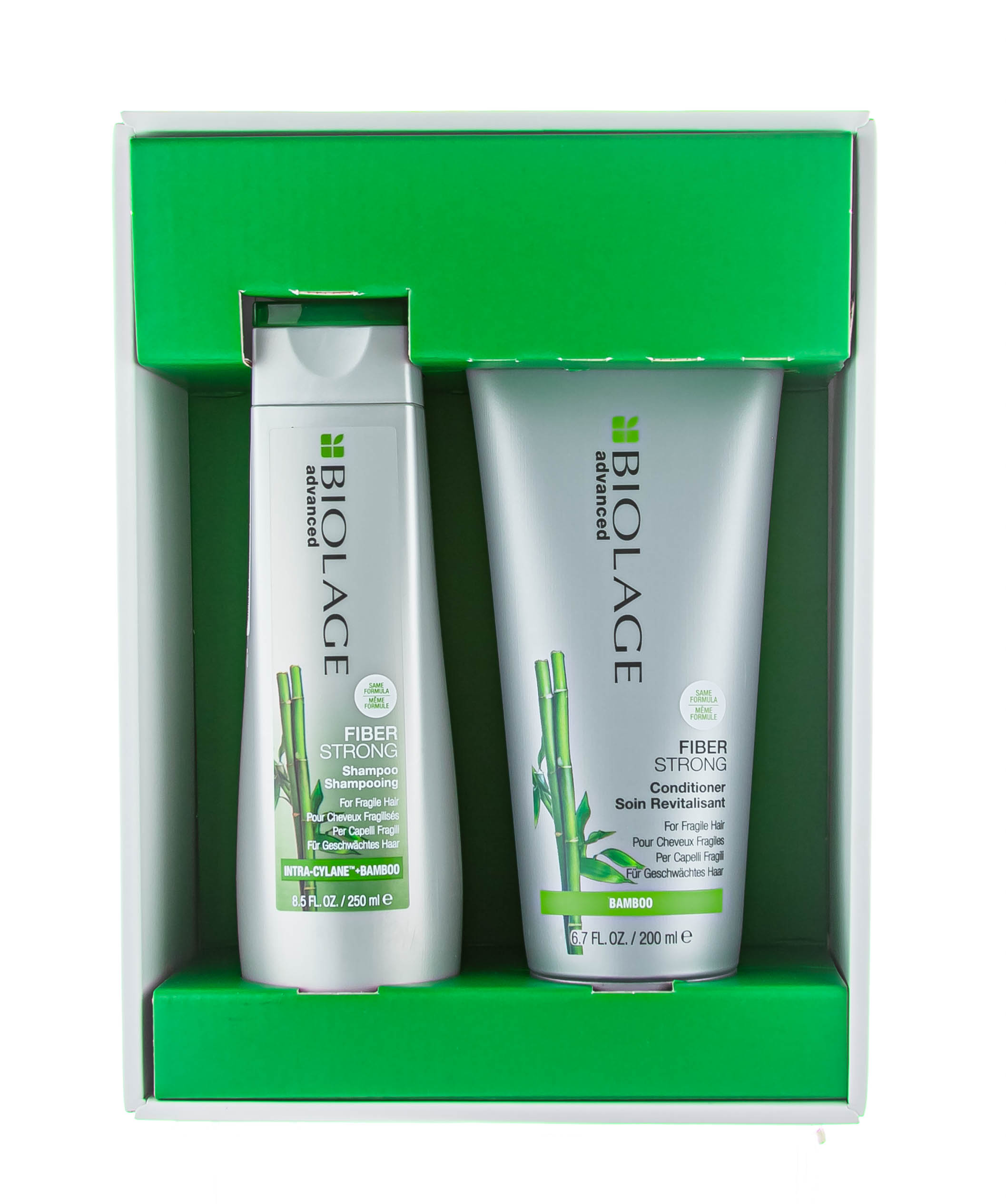 Матрикс Подарочный набор для укрепления волос Fiberstrong: шампунь 250 мл + кондиционер 200 мл (Matrix, Biolage) фото 1