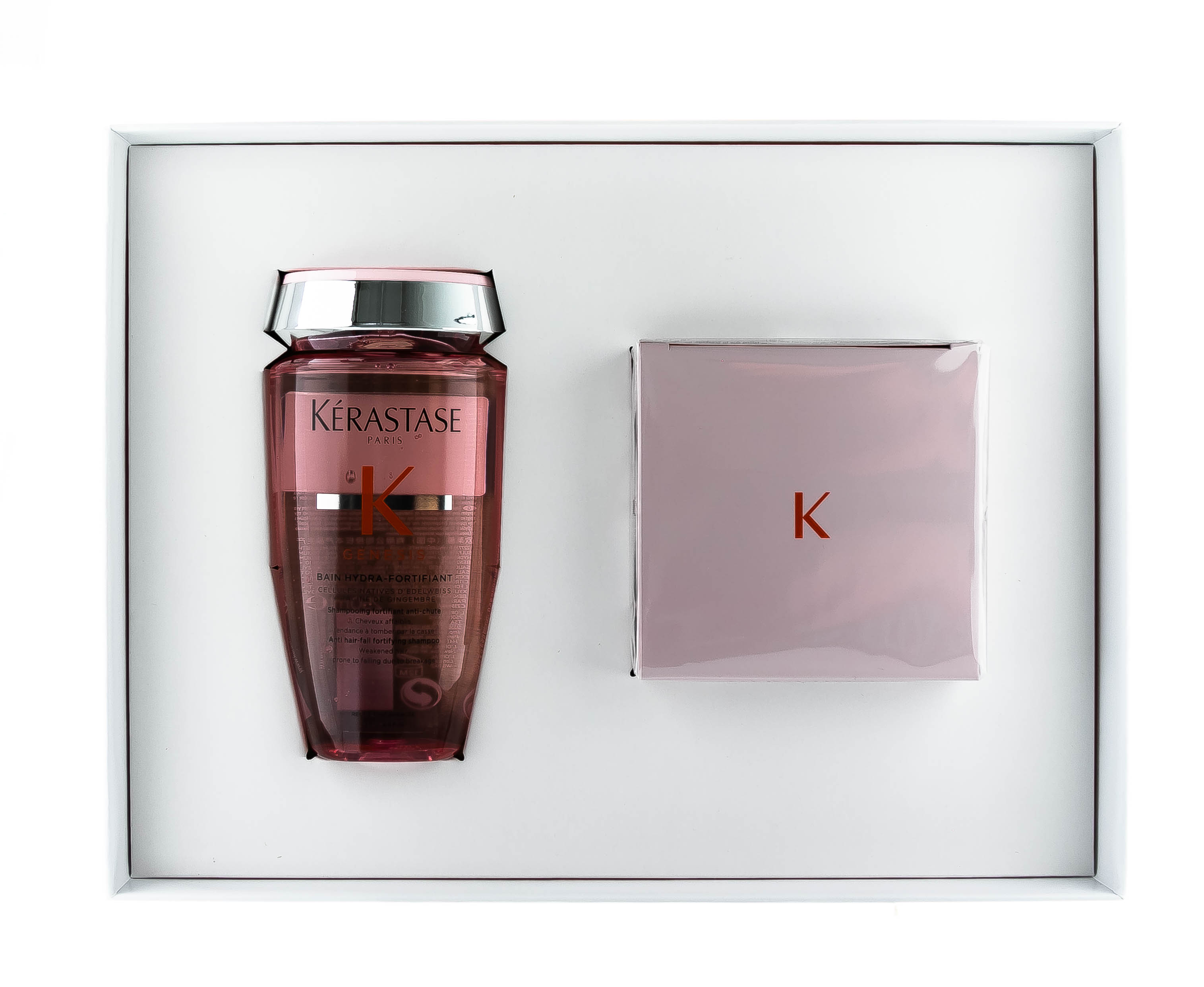 Керастаз Набор Genesis по уходу за ослабленными волосами, склонными к выпадению: Шампунь-Ванна Hydra-Fortifiant, 250 мл + Маска Reconstituant, 200 мл (Kerastase, Genesis) фото 5