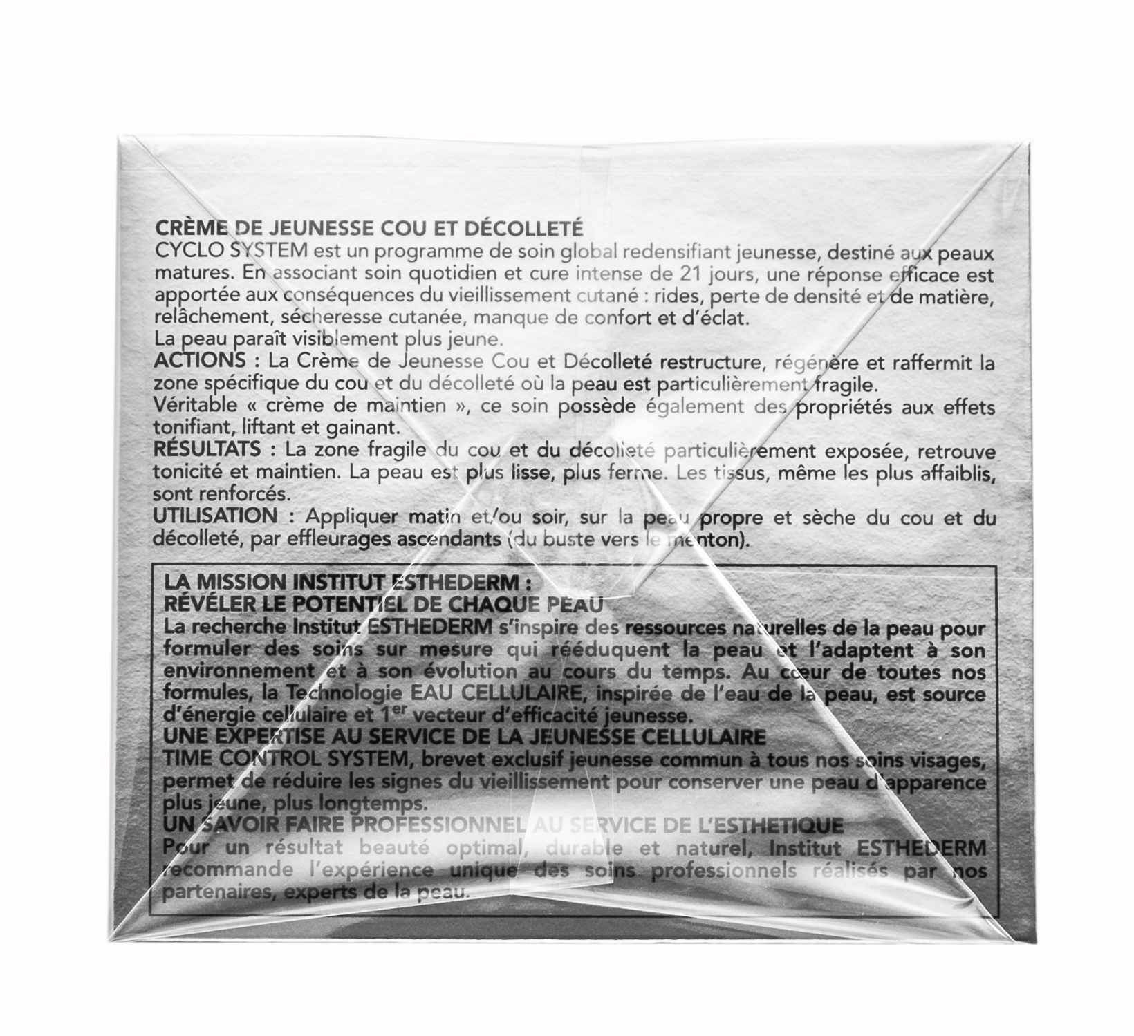 Институт Эстедерм Омолаживающий крем для шеи и декольте 