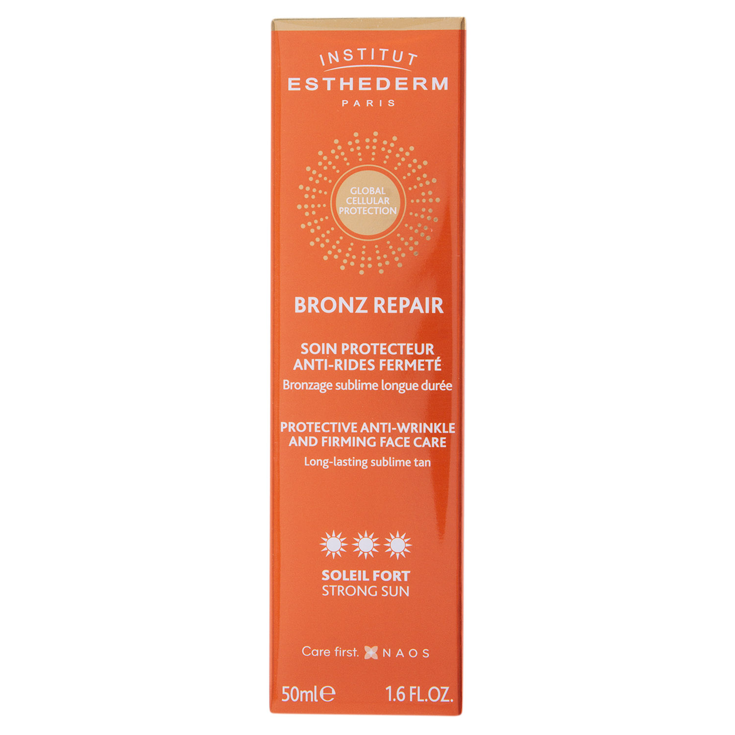 Институт Эстедерм Крем для лица, шеи и декольте при сильном солнце Bronz Repair, 50 мл (Institut Esthederm, Sun Care) фото 2