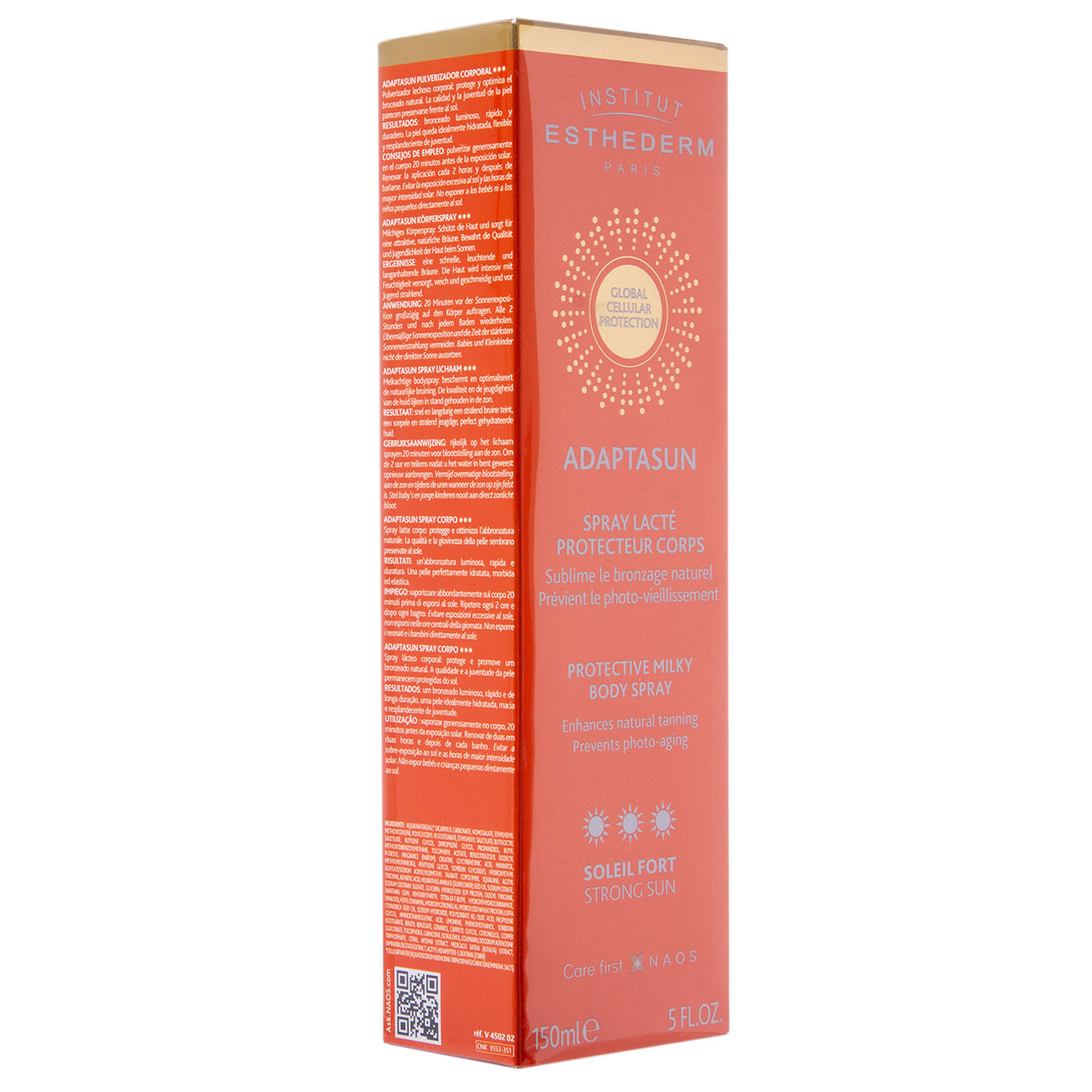 Институт Эстедерм Спрей-молочко с высокой степенью защиты Adaptasun Protective Milky Body Spray, 150 мл (Institut Esthederm, Sun Care) Институт Эстедерм Спрей-молочко с высокой степенью защиты Adaptasun Protective Milky Body Spray, 150 мл (Institut Esthederm, Sun Care) фото 1