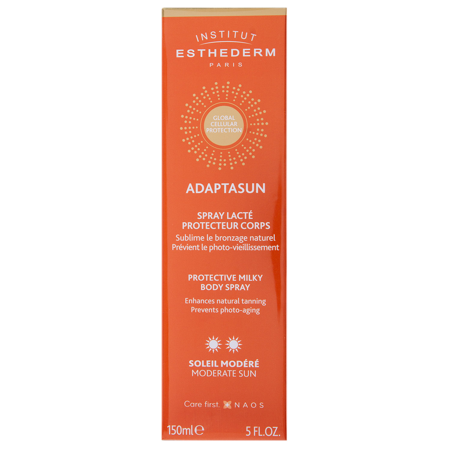 Институт Эстедерм Спрей-молочко со средней степенью защиты Adaptasun Protective Milky Body Spray, 150 мл (Institut Esthederm, Sun Care) фото 2