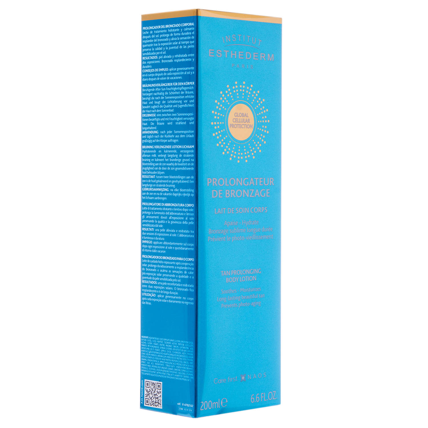 Институт Эстедерм Молочко для продления загара Tan Prolonging Body Lotion, 200 мл (Institut Esthederm, Sun Care) фото 1