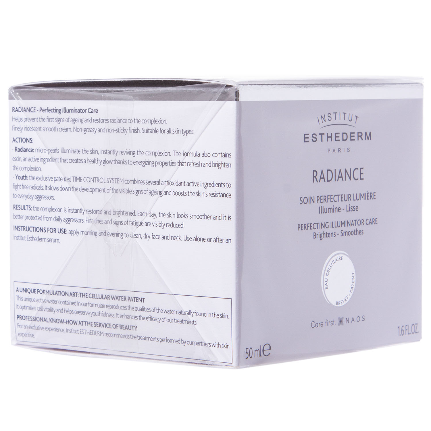 Институт Эстедерм Крем для сияния кожи Radince Perfecting Illuminator Care, 50 мл (Institut Esthederm, Radiance) фото 1