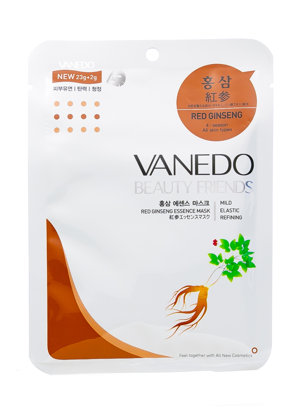 Ванедо Маска для лица с красным женьшенем 25 гр (Vanedo, Маски для лица) фото 1