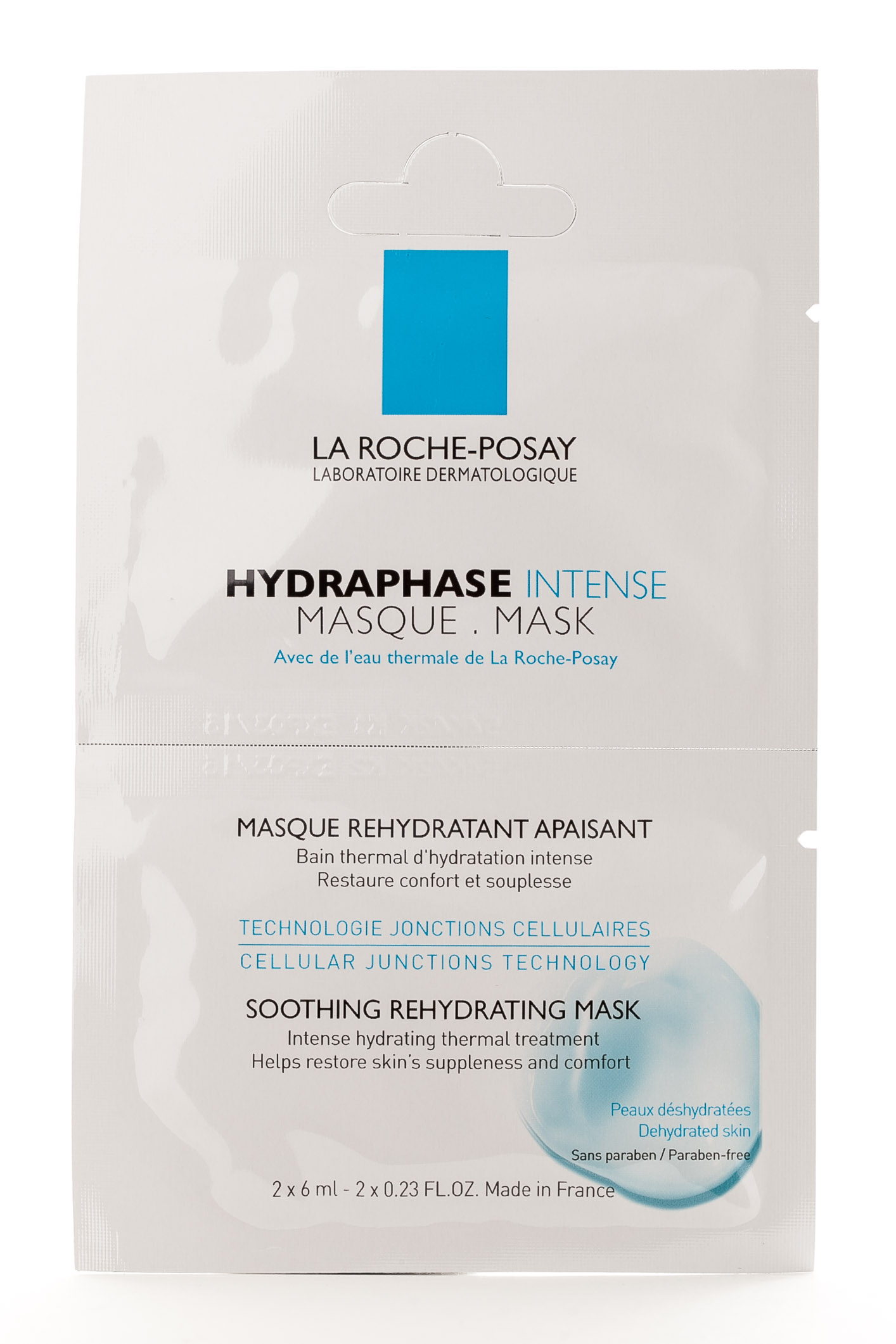 Ля Рош Позе Гидрафаз Маска интенсивного увлажняющего действия для всех типов кожи (La Roche-Posay, Hydraphase) фото 1