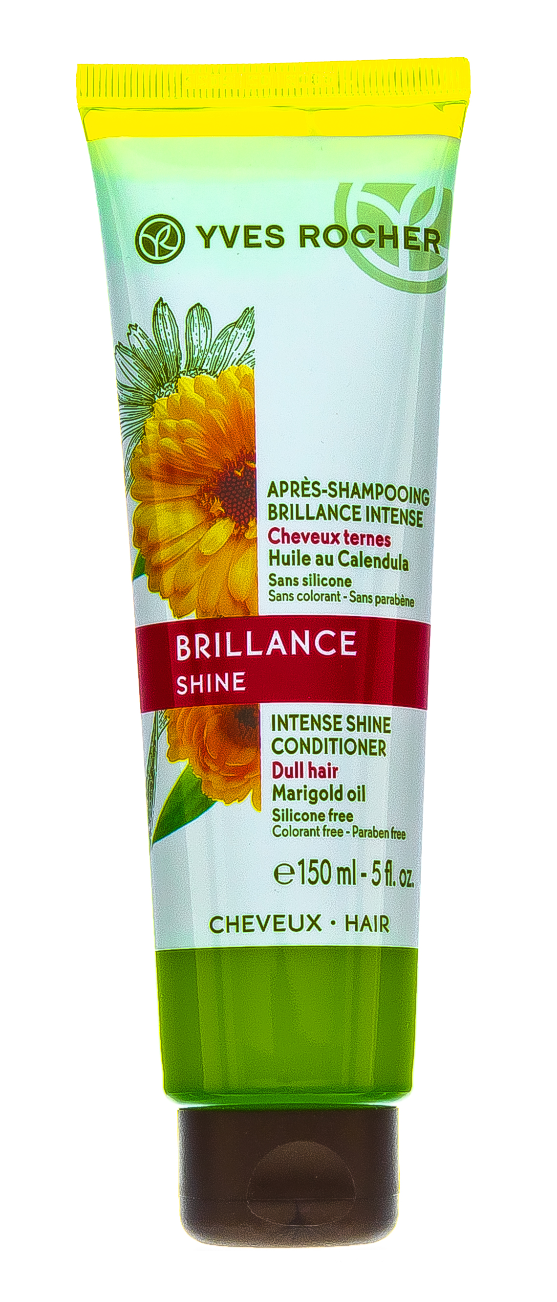 Ив Роше Бальзам-Ополаскиватель для Интенсивного Блеска с Маслом Календулы 150 мл (Yves Rocher, Для волос) фото 1