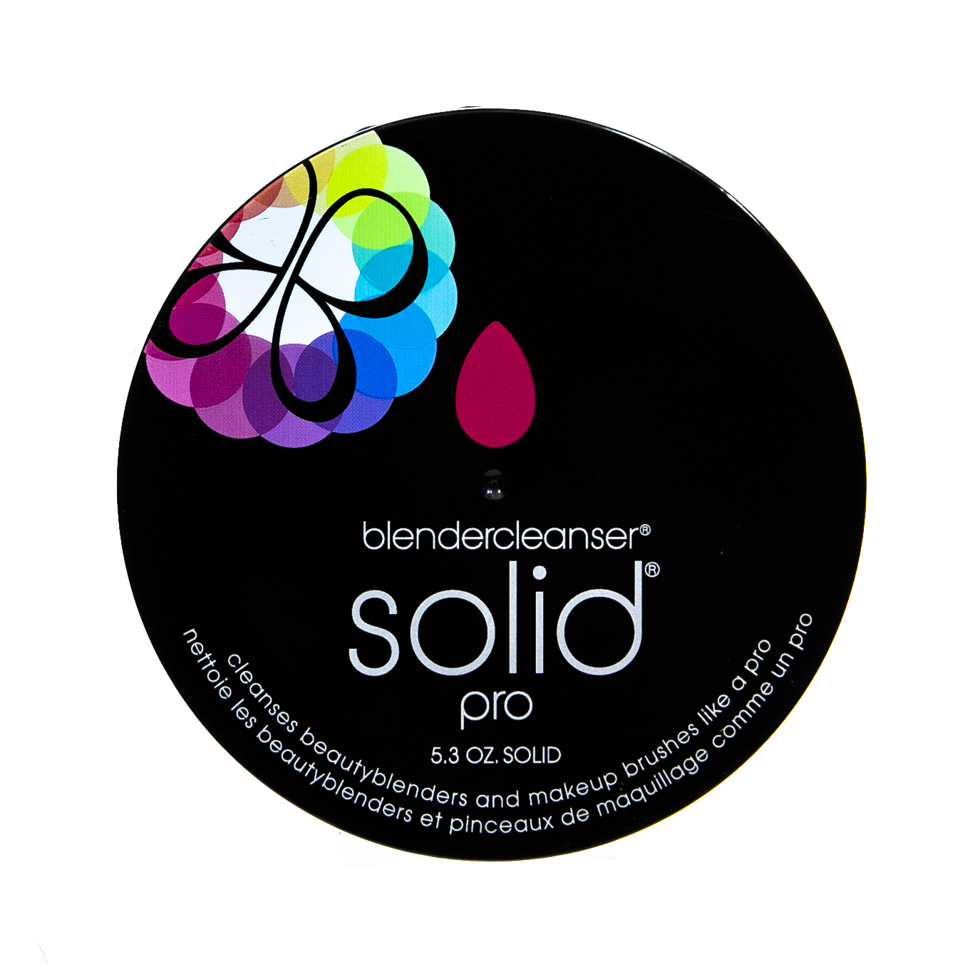 Beautyblender Мыло для очистки спонжей solid blendercleanser pro, черный, 140 г (Beautyblender, Очищение) beautyblender набор розовых спонжей beautyblender и мыло для очистки 6 шт 30 г beautyblender спонжи