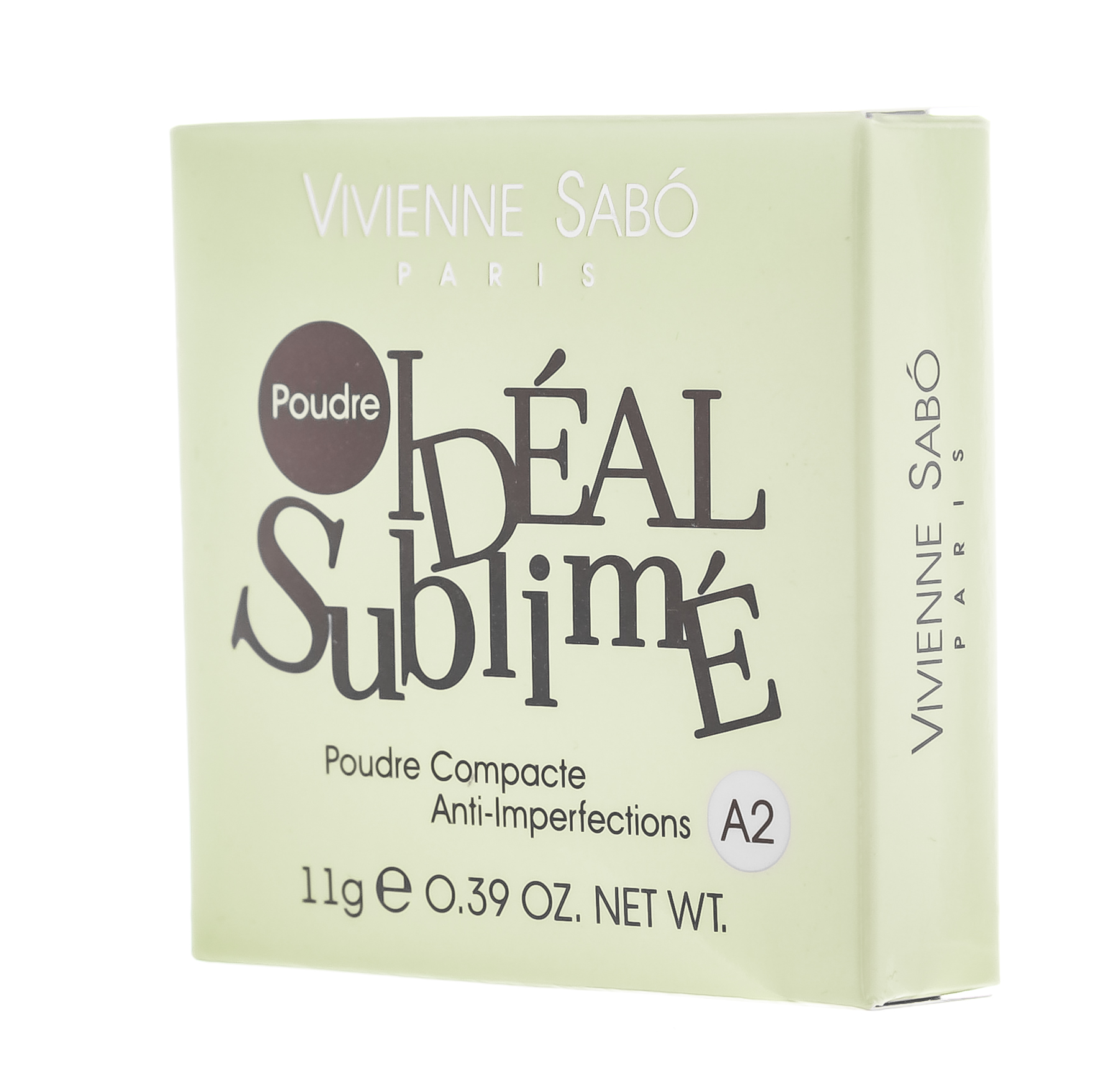 Вивьен Сабо Poudre compacte anti-imperfections  Компактная пудра против изъянов кожи, тон A2 (Vivienne Sabo, Лицо) фото 2