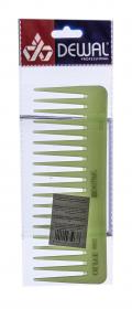 Dewal Pro Гребень моделирующий, редкозубый, зеленый, 15,5 см. фото