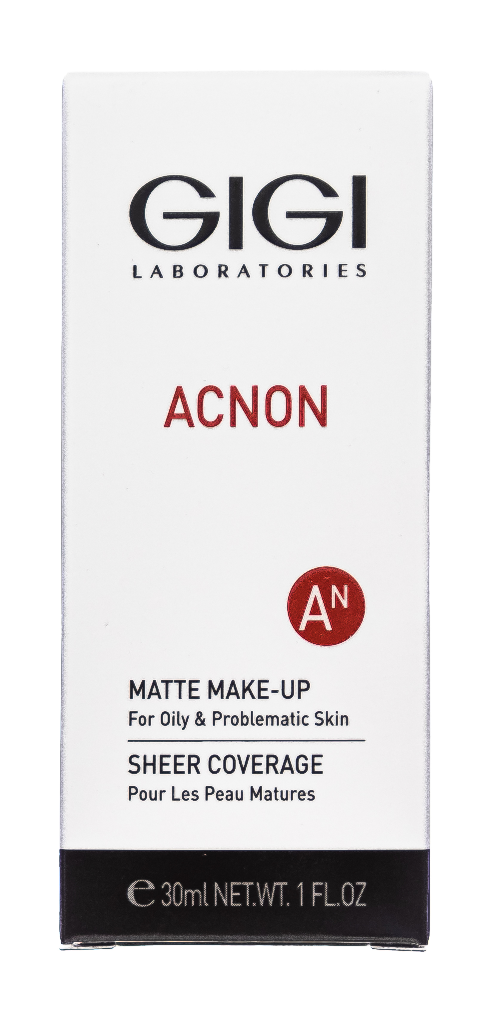 ДжиДжи Крем-тон матирующий для проблемной и жирной кожи 30 мл (GiGi, AN) фото 1