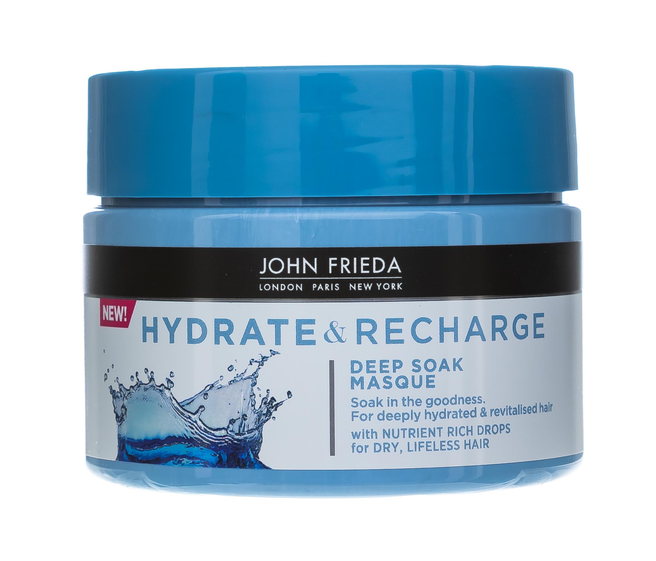 Джон Фрида Маска для увлажнения и питания волос 250 мл (John Frieda, Hydrate&Recharge) фото 12