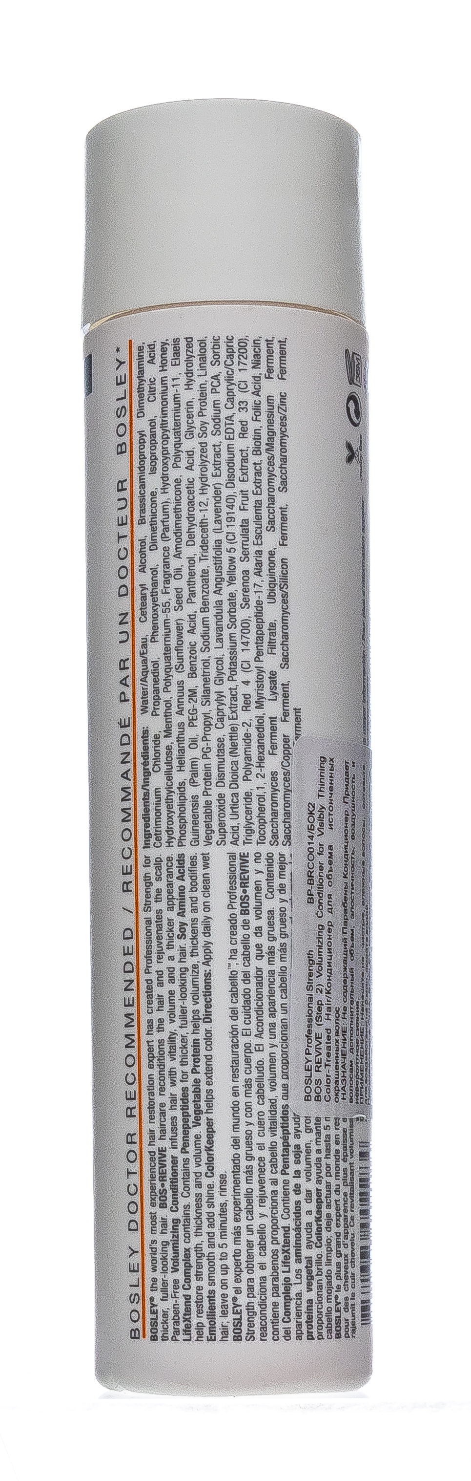 Босли МД Кондиционер для объема истонченных окрашенных волос 300 мл (Bosley MD, От выпадения и для стимуляции роста волос) фото 2