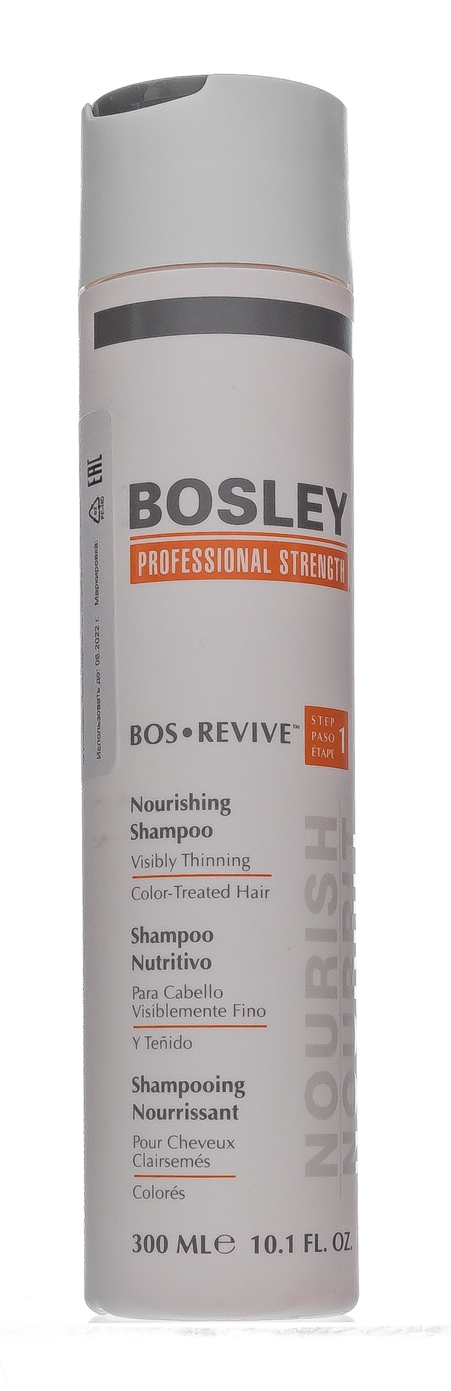 Босли МД Шампунь питательный для истонченных окрашенных волос 300 мл (Bosley MD, BosRevive) фото 1