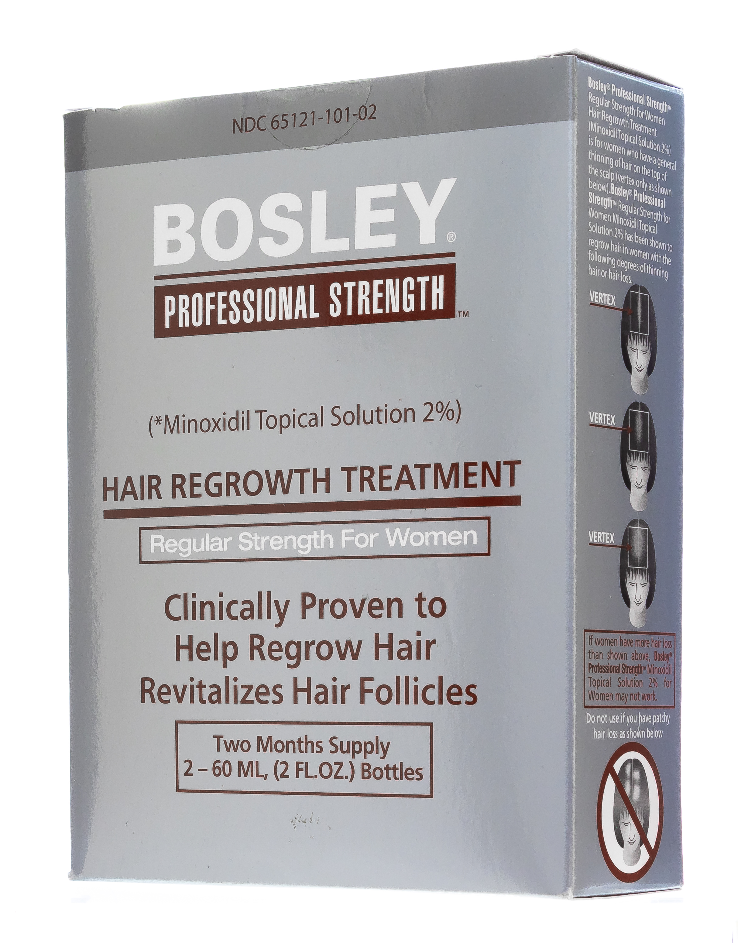 Босли МД Усилитель роста волос (для женщин) 60 млх2 (Bosley MD, Восстановление роста волос) фото 2