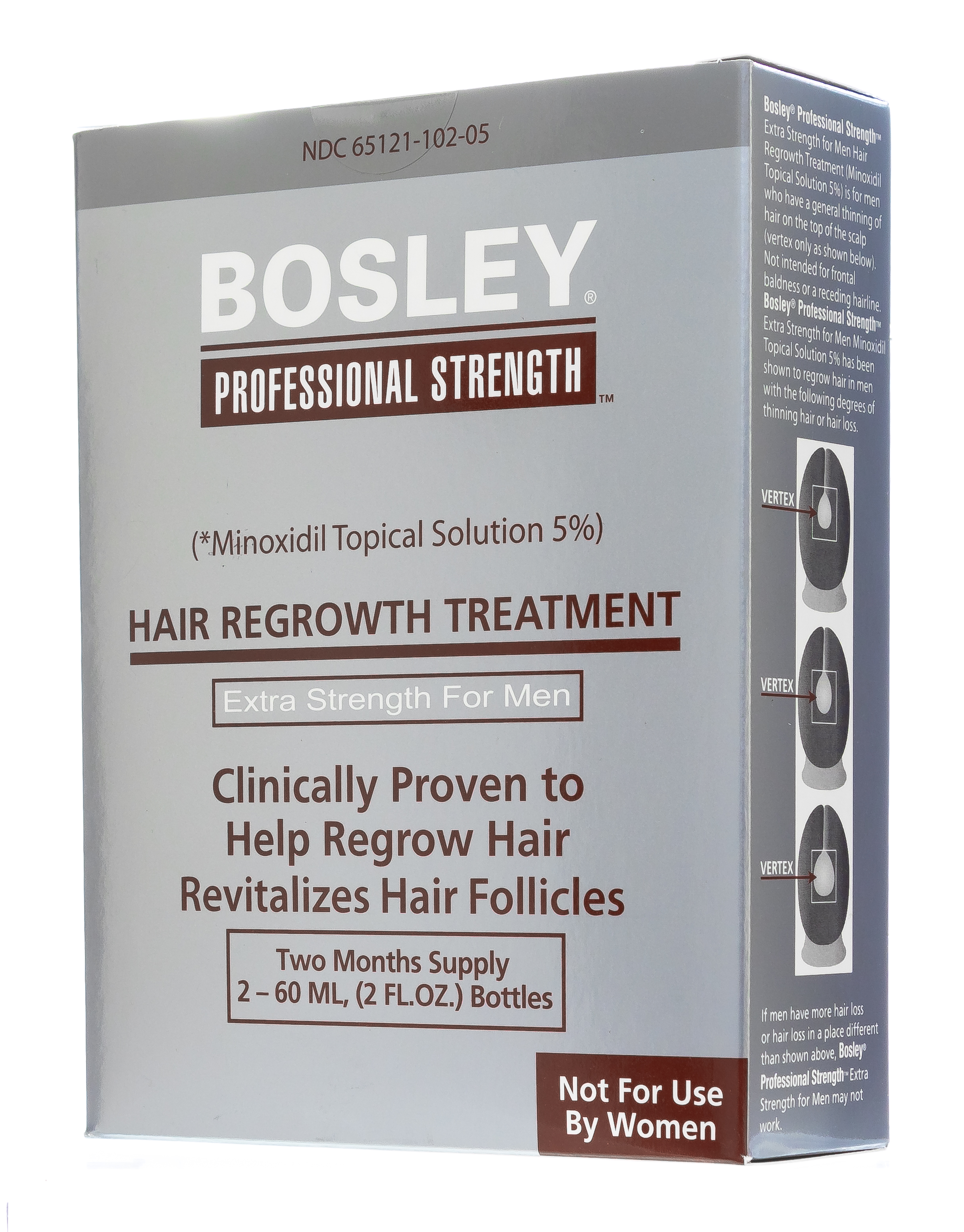 Босли МД Усилитель роста волос (для мужчин) 60 млх2 (Bosley MD, Восстановление роста волос) фото 2