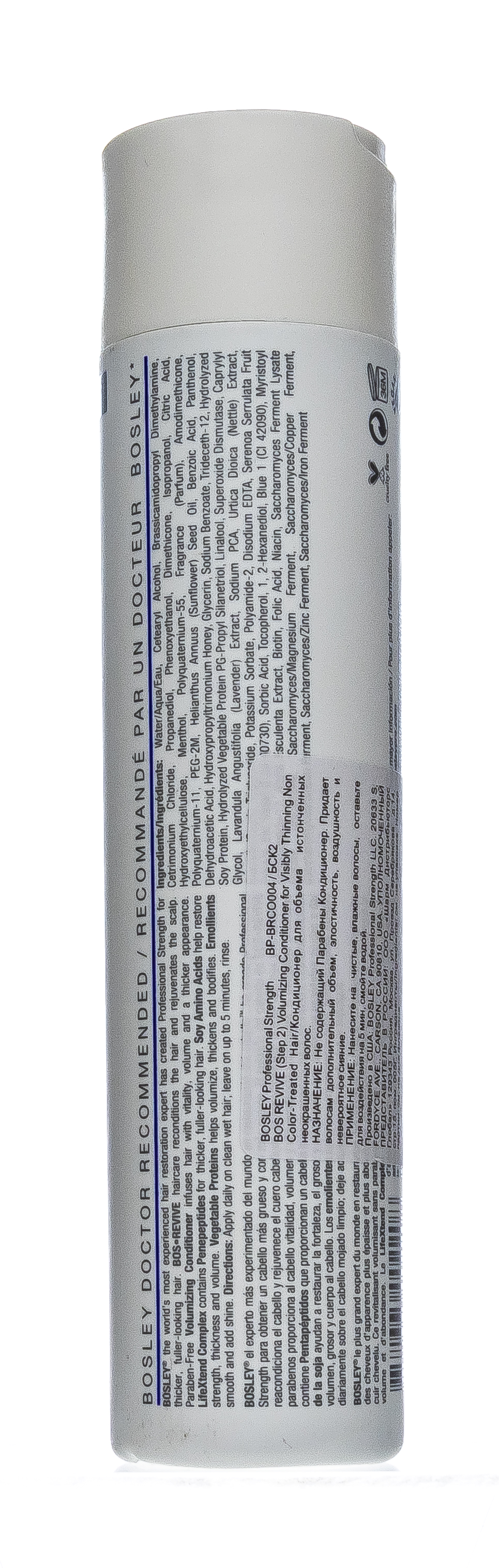 Босли МД Кондиционер для объема истонченных неокрашенных волос, 300 мл (Bosley MD, От выпадения и для стимуляции роста волос) фото 1
