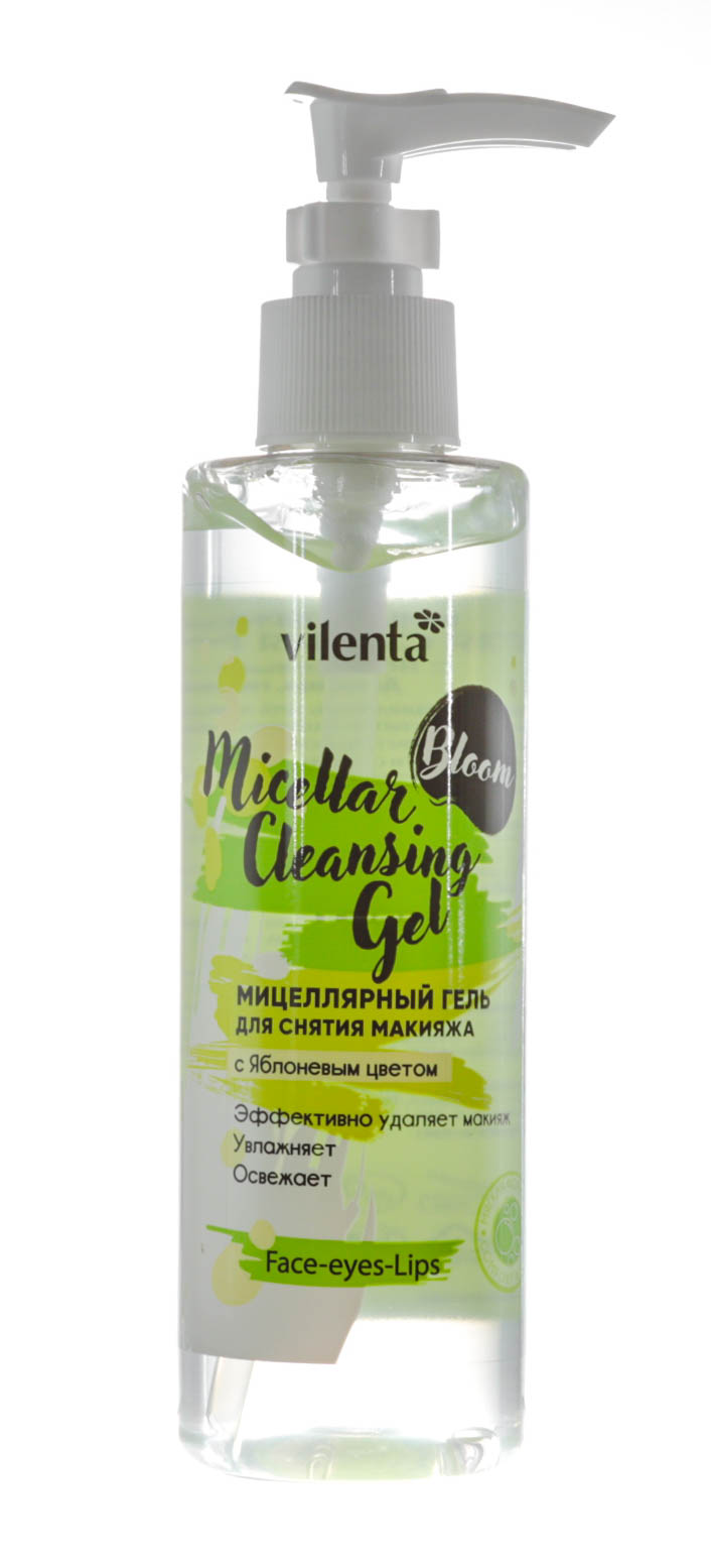 Вилента Мицеллярный гель для снятия  макияжа, 200 мл (Vilenta, BLOOM) фото 1