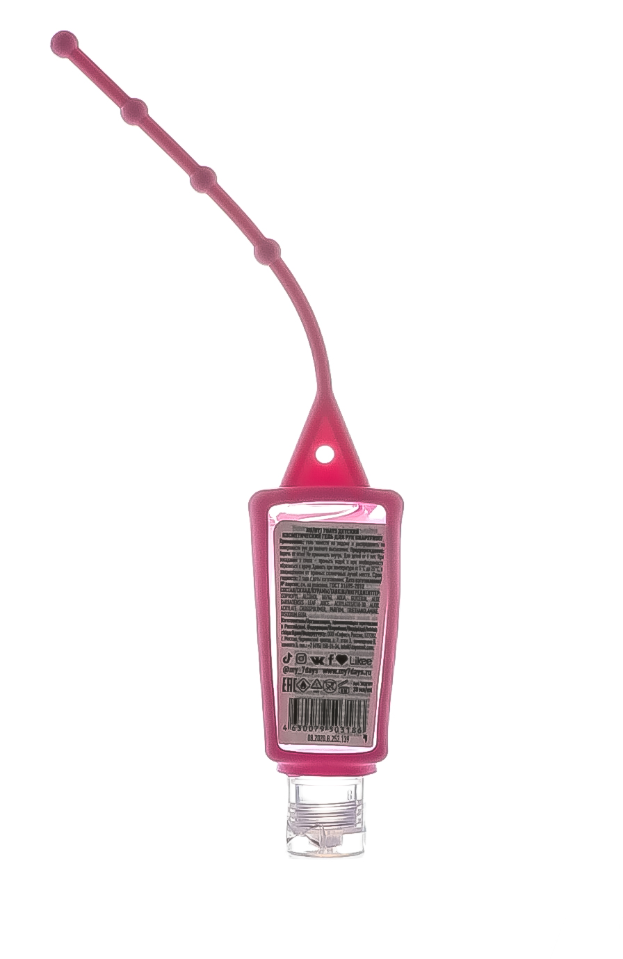  Детский косметический гель для рук Grapefruit 30 мл (7 Days, FRUITY SANITAIZER) фото 2