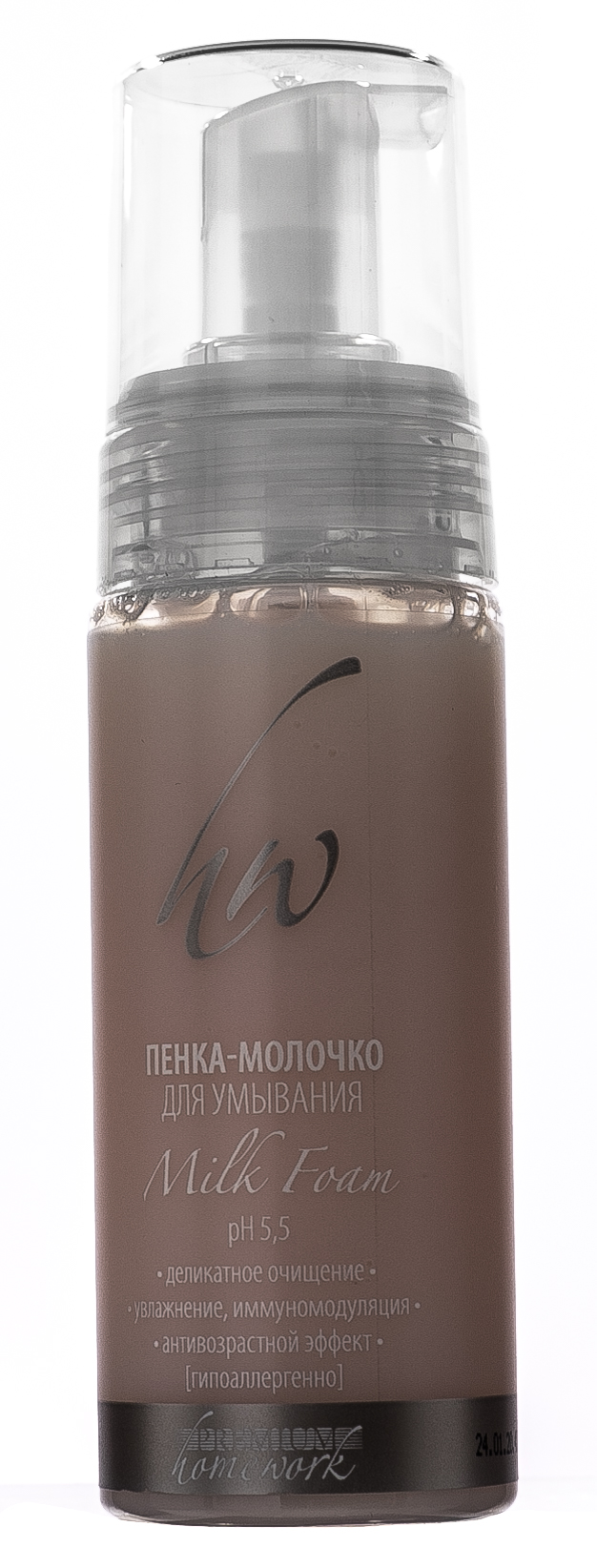 Премиум Пенка-молочко для умывания Milk Foam, 160 мл (Premium, Home Work) фото 1