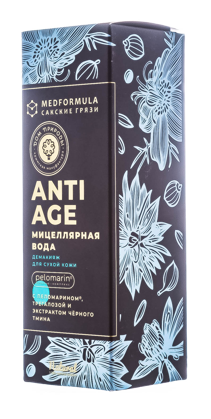  Мицеллярная вода демакияж для всех типов кожи, 150 г (Дом природы, Anti-Age с пеломарином) фото 5