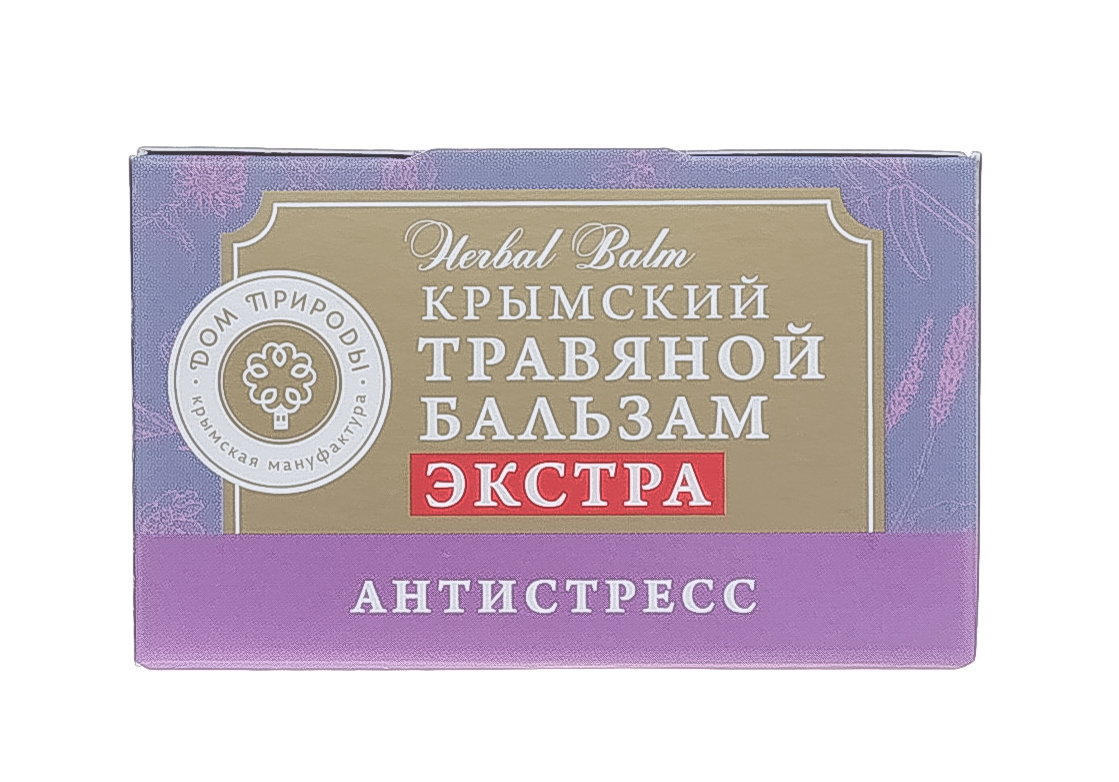  Крымский травяной бальзам, Антистресс 20 г (Дом природы, Крымские натуральные бальзамы) фото 2