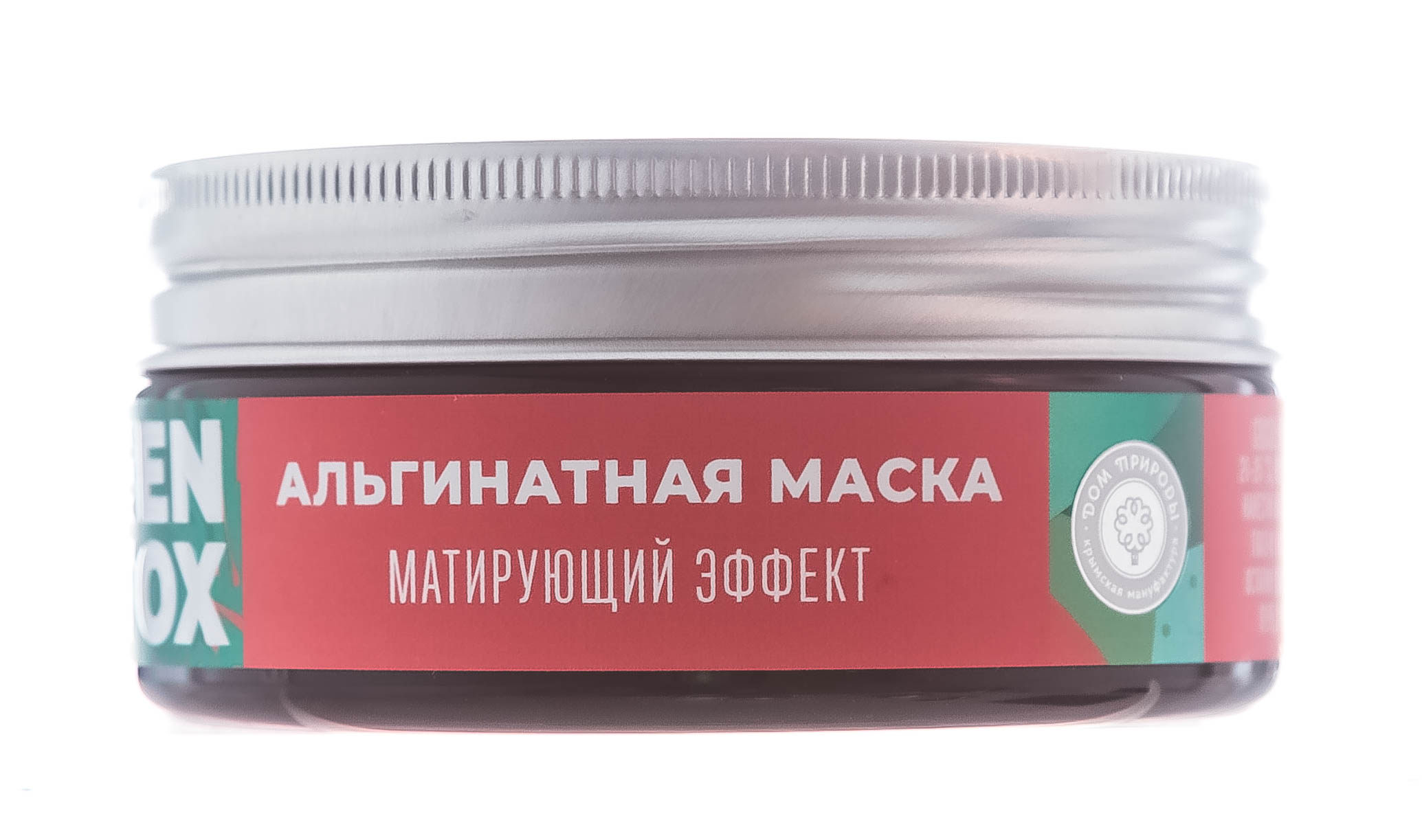  Альгинатная маска Green Detox с комплексом черноморских водорослей Матирующий эффект, 60 г (Дом природы, Green Detox) фото 1
