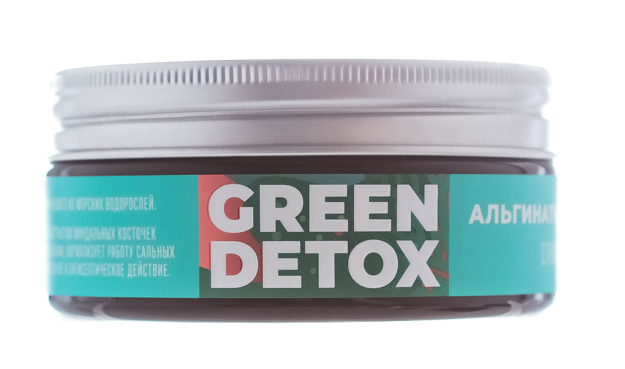  Альгинатная маска Green Detox с комплексом черноморских водорослей Стопакне, 60 г (Дом природы, Green Detox) фото 1