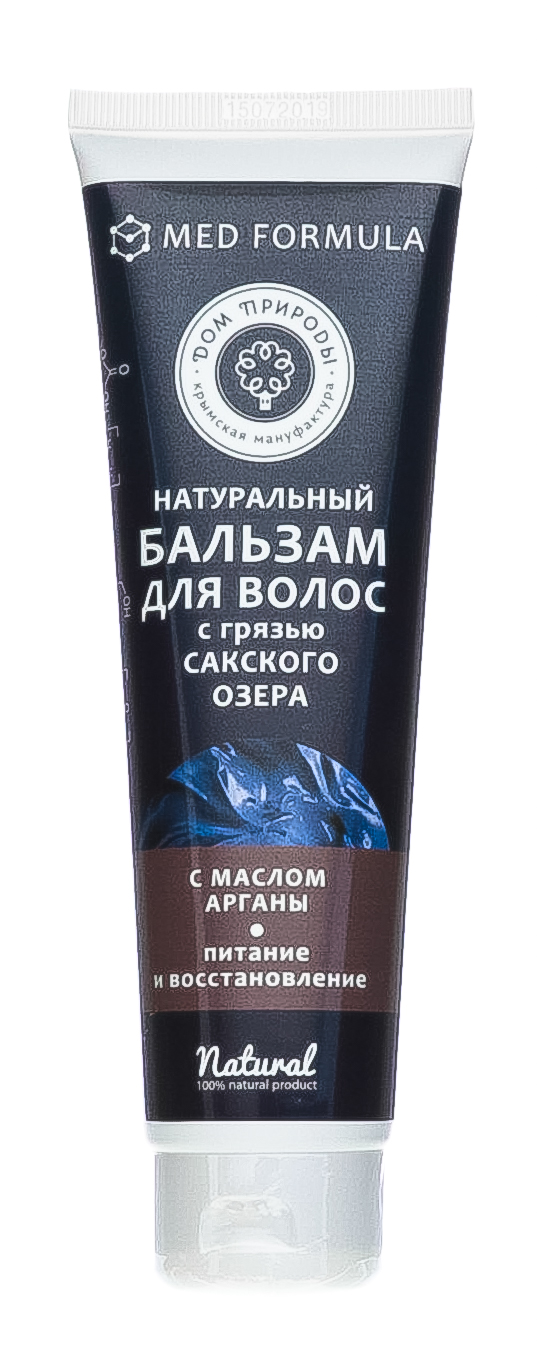 Натуральный бальзам для волос с маслом арганы, питание и восстановление 150 г (Дом природы, СРЕДСТВА ДЛЯ ВОЛОС С ГРЯЗЬЮ САКСКОГО ОЗЕРА)  Натуральный бальзам для волос с маслом арганы, питание и восстановление 150 г (Дом природы, СРЕДСТВА ДЛЯ ВОЛОС С ГРЯЗЬЮ САКСКОГО ОЗЕРА) фото 1