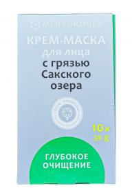 Дом природы Крем-маска Глубокое очищение для жирной и комбинированной кожи, 30 г х 10 шт. фото