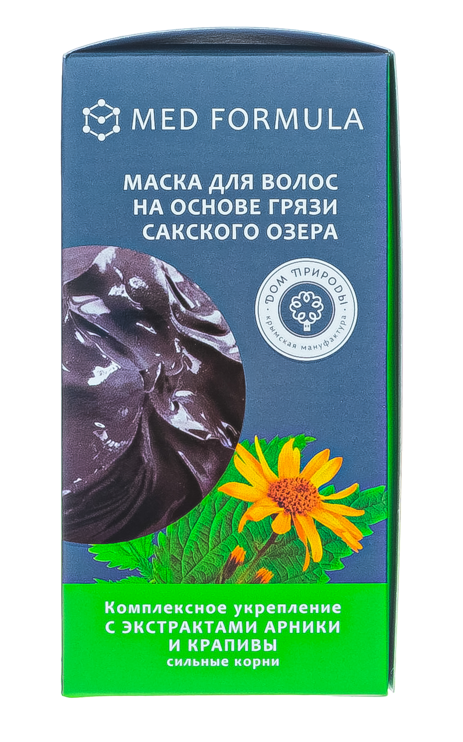  Маски для волос на основе грязи Сакского озера комплексное укрепление 10 саше по 30 гр (Дом природы, Маски на основе грязи Сакского озера) фото 5
