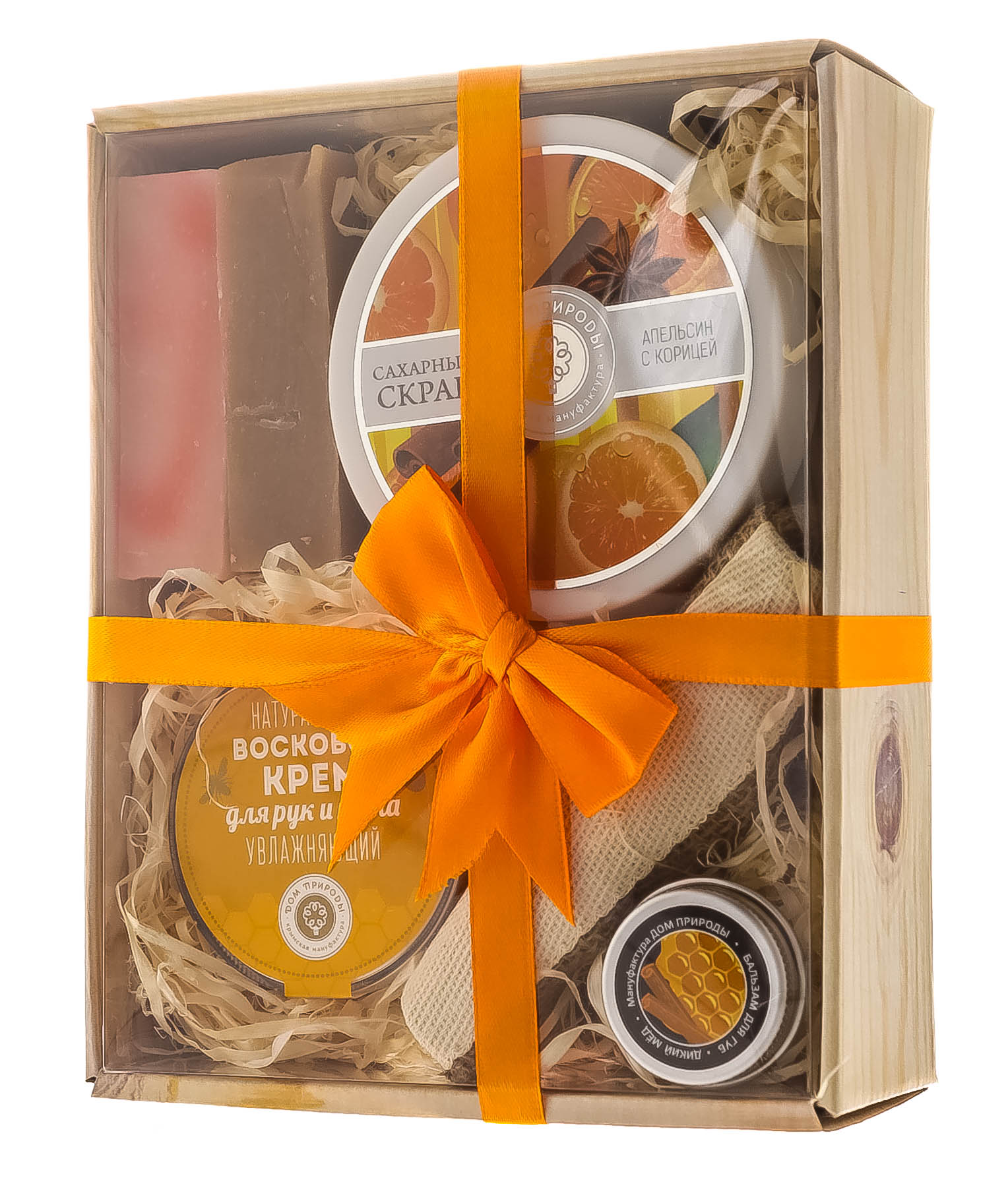  Подарочный набор Лукошко №5: Крымское натуральное мыло 