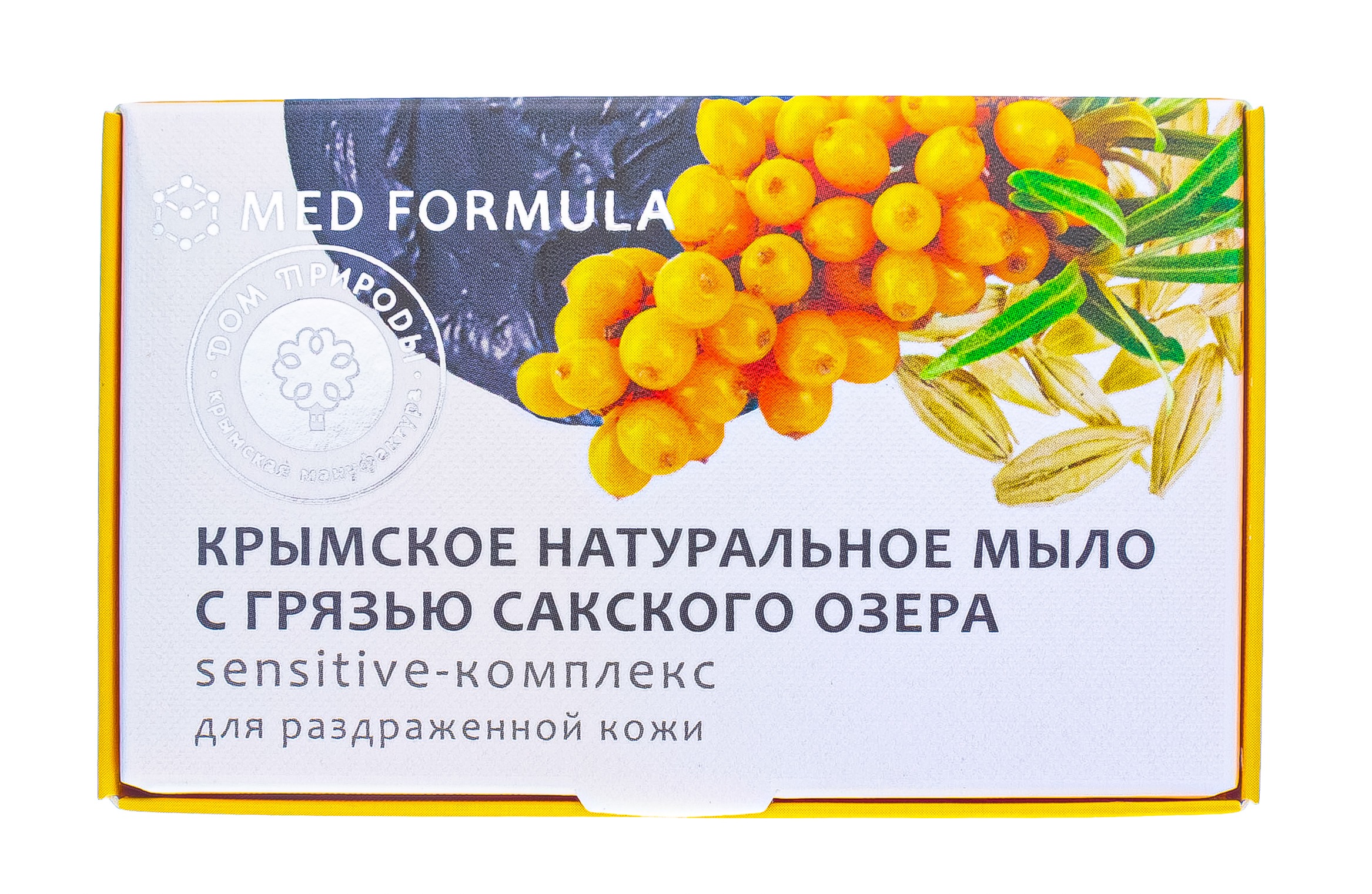 Дом природы Мыло на основе грязи Сакского озера, Sensitive-комплекс 100 г. фото