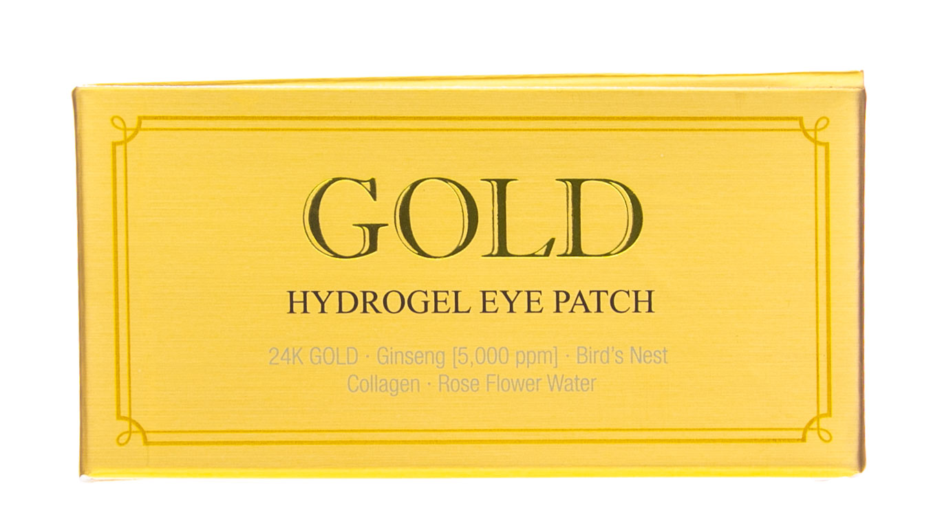 Петитфи Патчи для глаз гидрогелевые с золотом Gold Hydrogel Eye Patch, 60 шт х 1,4 г (Petitfee, Eye Patch) фото 1