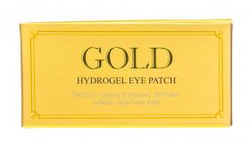 Petitfee Патчи для глаз гидрогелевые с золотом Gold Hydrogel Eye Patch, 60 шт х 1,4 г. фото