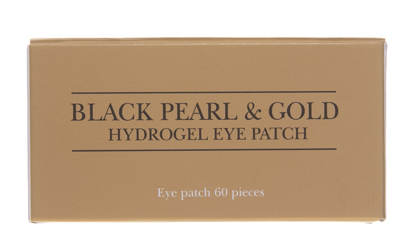 Петитфи Патчи для глаз с черным жемчугом и золотом Black Pearl & Gold Eye Patch, 60 шт х 1,4 г (Petitfee, Eye Patch) фото 6