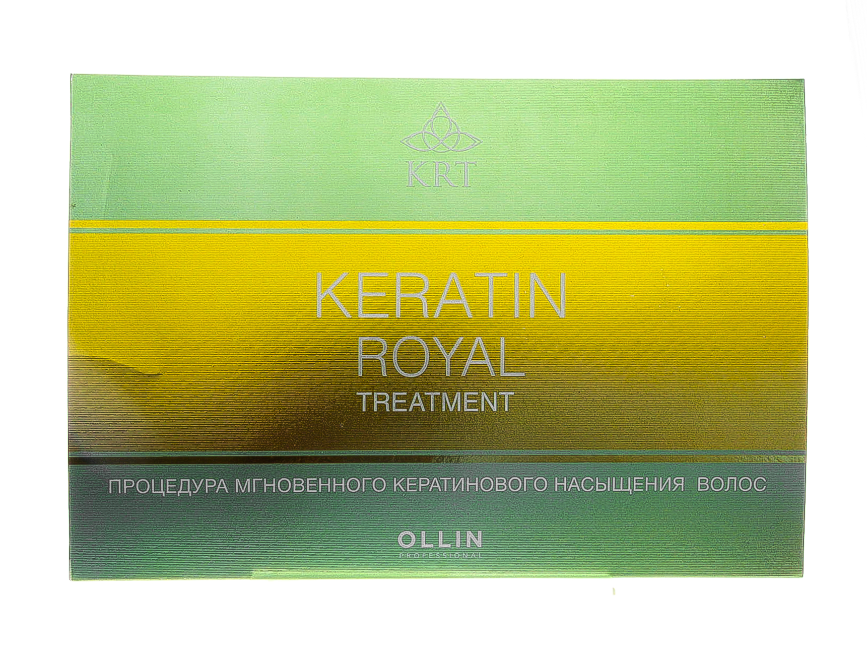 Оллин Професионал Набор (шампунь 100 мл, бальзам 100 мл, сыворотка 100 мл, блеск 100 мл) (Ollin Professional, Keratine Royal Treatment) фото 1