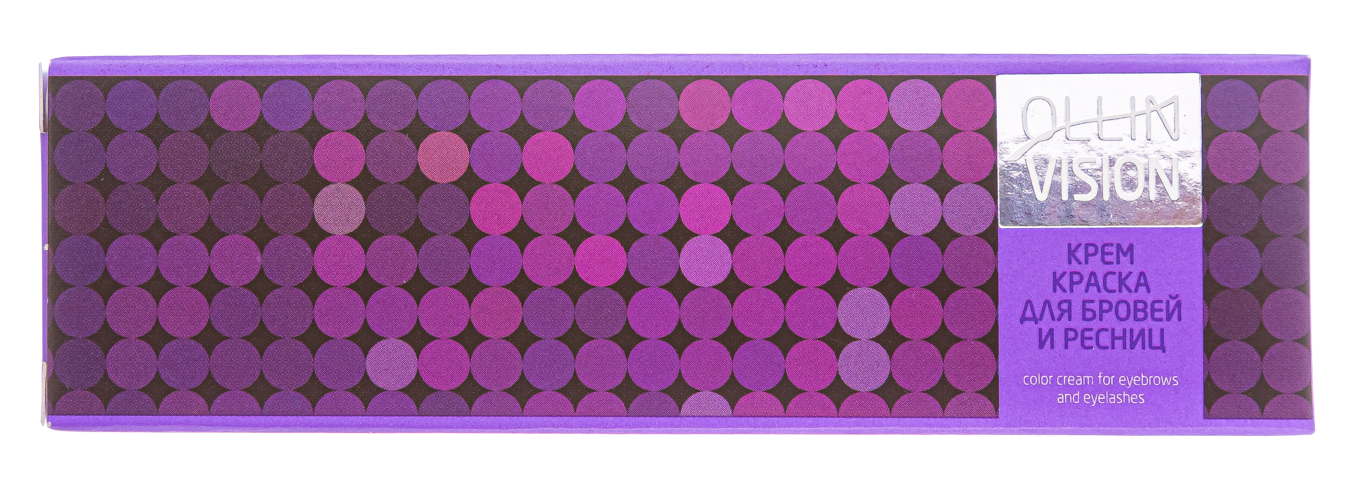 Оллин Професионал Крем-краска для бровей и ресниц, коричневый, в наборе, 20 мл (Ollin Professional, Vision) фото 8