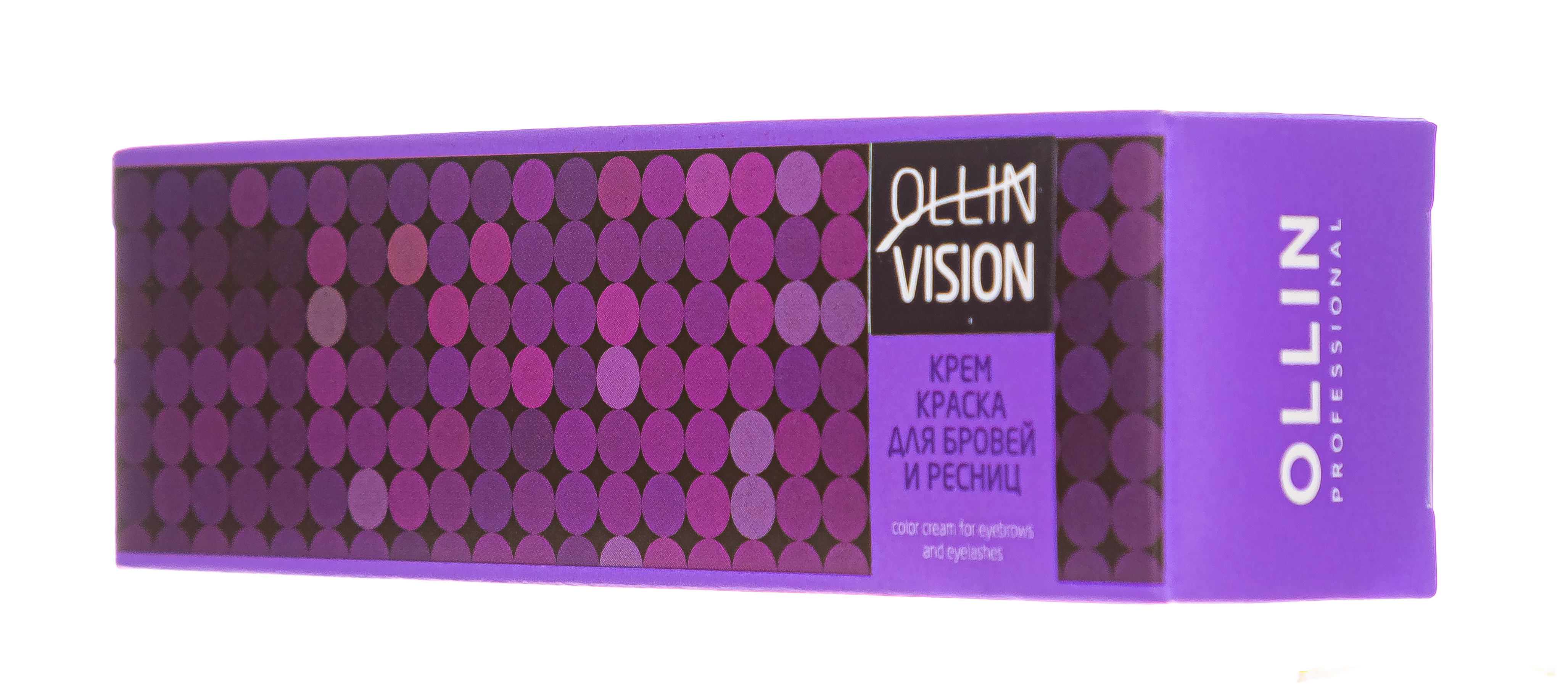 Оллин Професионал Крем-краска для бровей и ресниц, коричневый, в наборе, 20 мл (Ollin Professional, Vision) фото 9