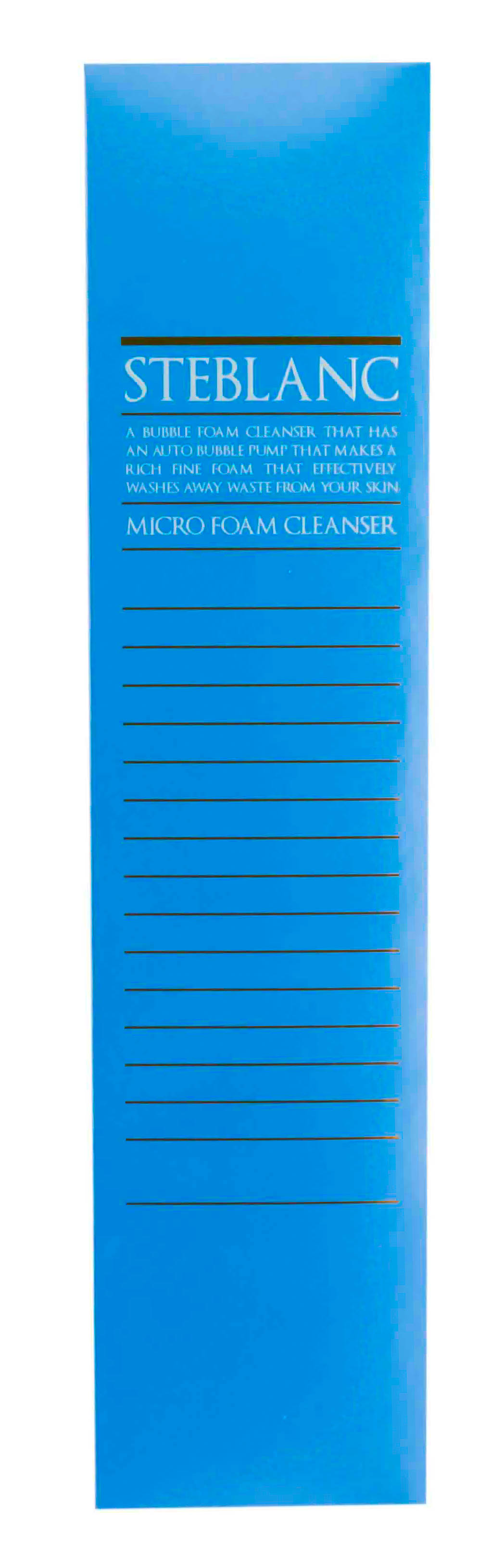 Стебланк Воздушная пенка для умывания Micro Foam Cleanser 200 мл (Steblanc, Cleanser) фото 4